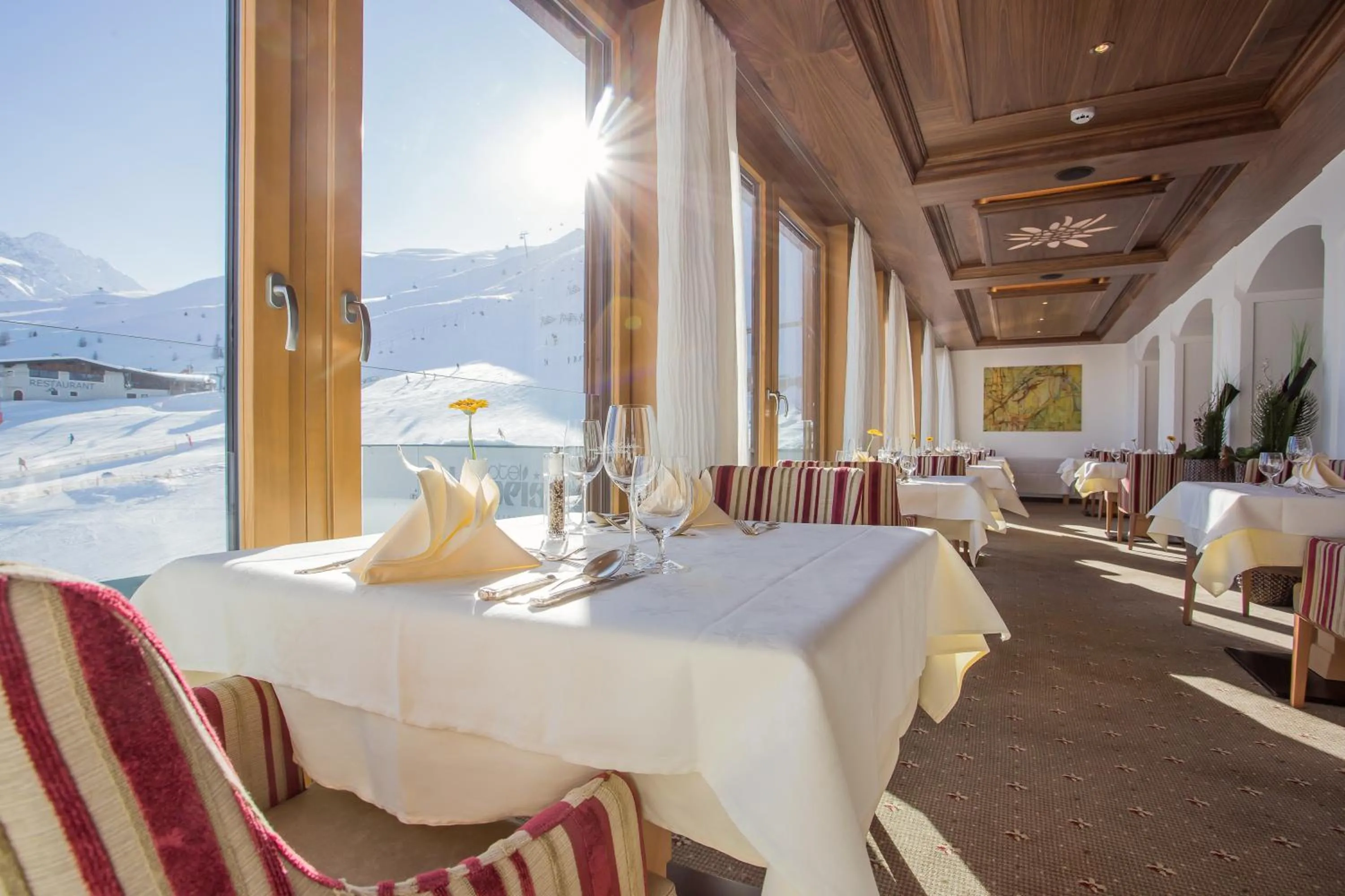 Restaurant/places to eat in Hotel Edelweiss Hochsölden Superior