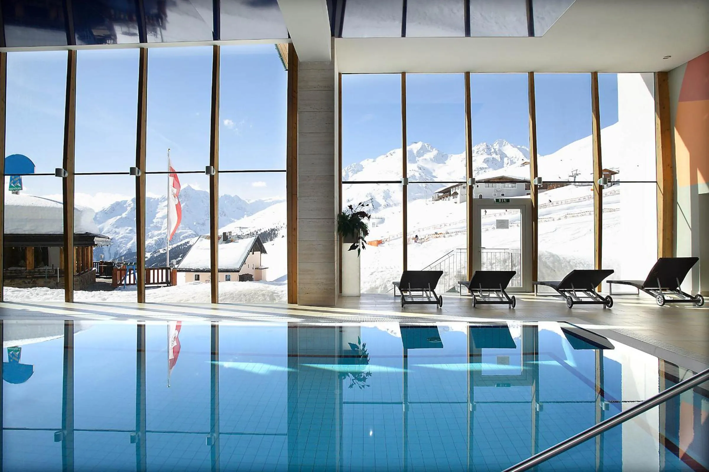 Mountain view in Hotel Edelweiss Hochsölden Superior