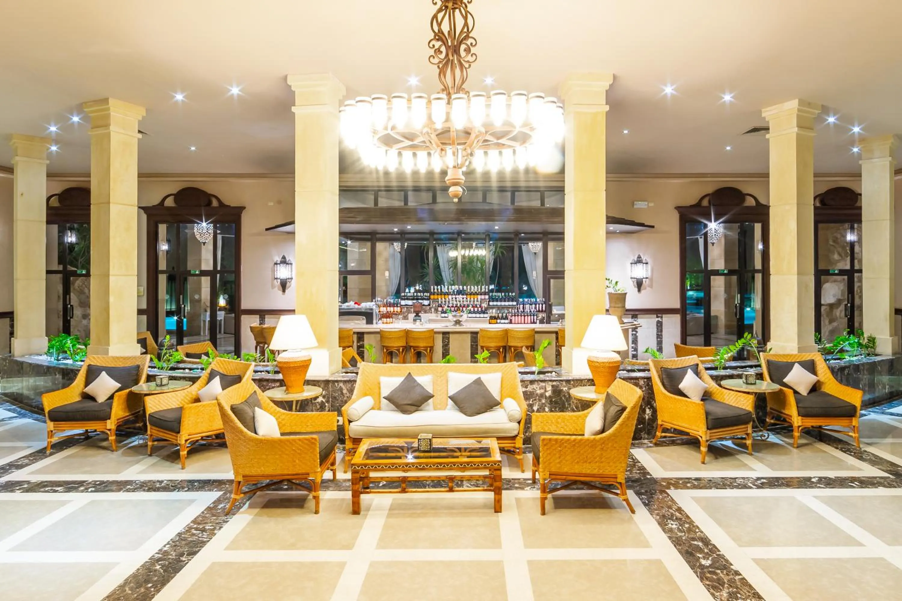 Lobby or reception in The Makadi Spa Hotel - Couples Only 18 Years Plus