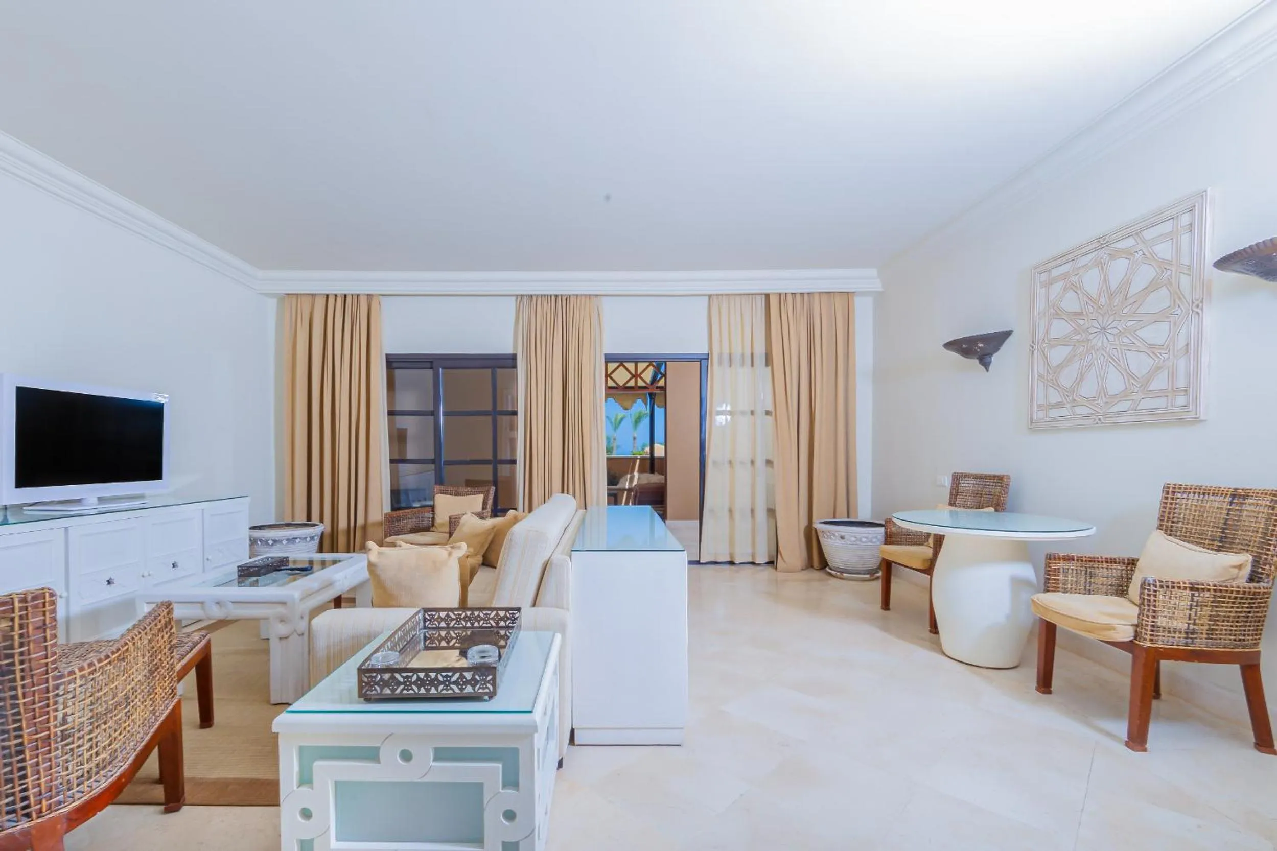 Seating area in The Makadi Spa Hotel - Couples Only 18 Years Plus