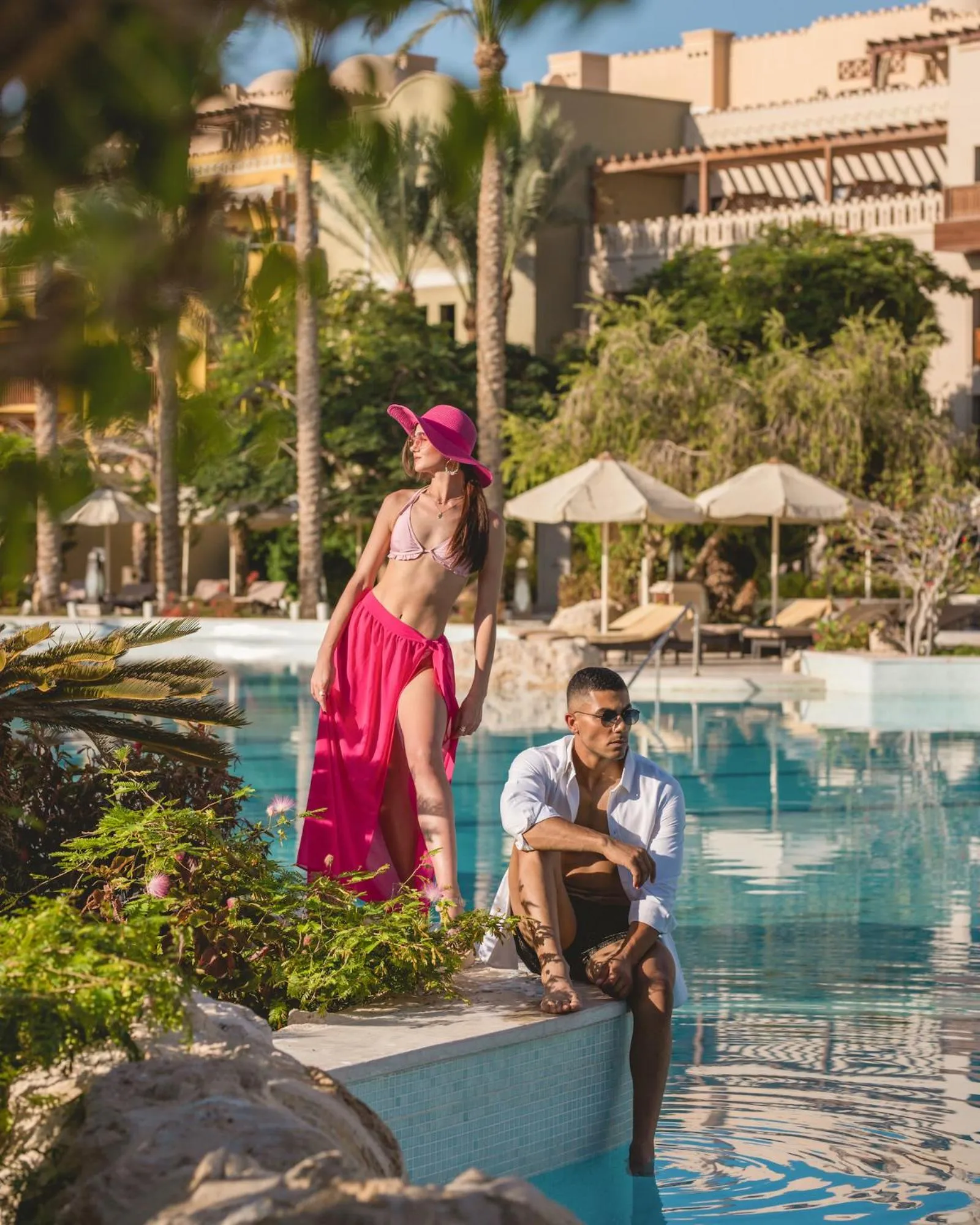 Swimming pool in The Makadi Spa Hotel - Couples Only 18 Years Plus