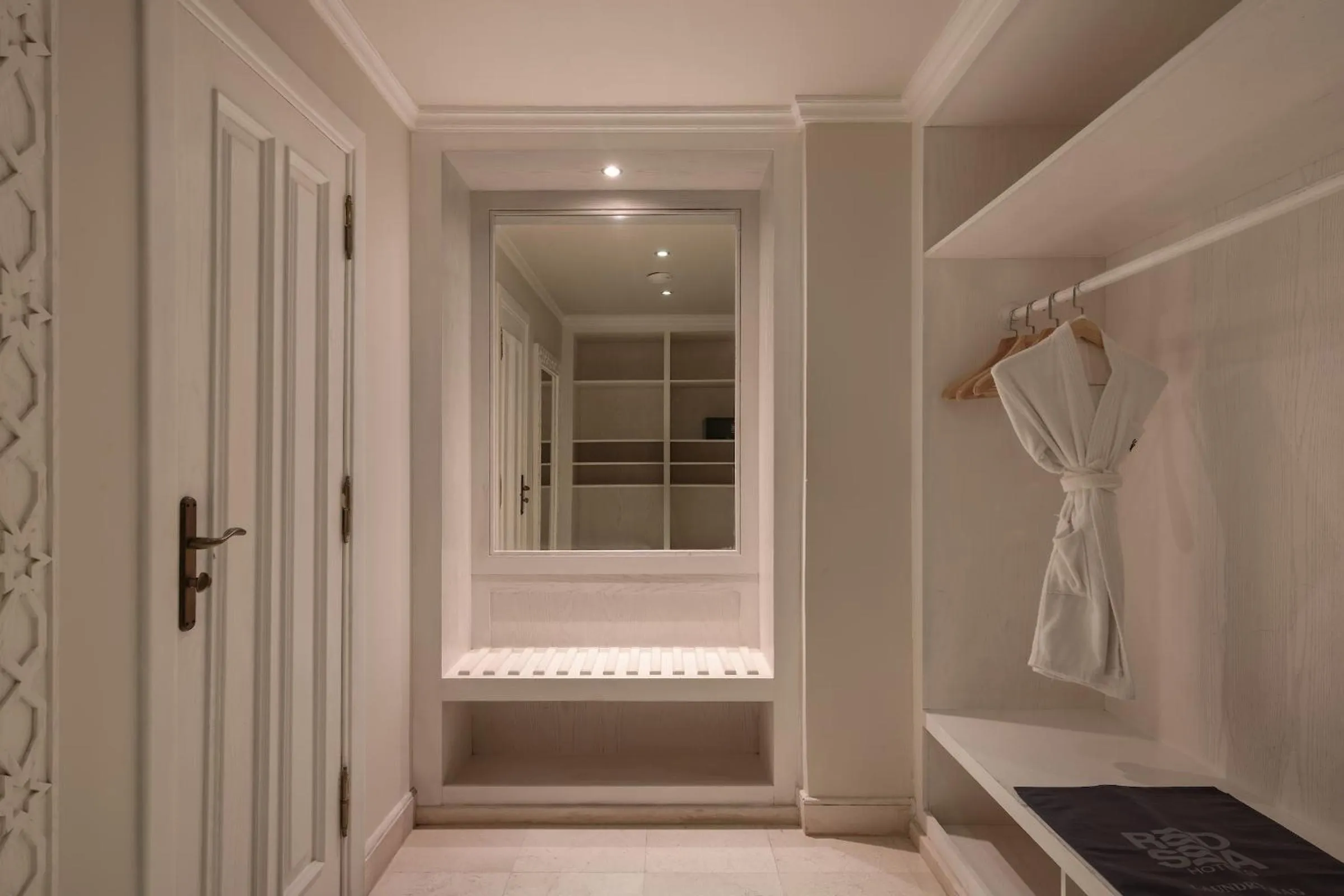 wardrobe, Bed in The Makadi Spa Hotel - Couples Only 18 Years Plus