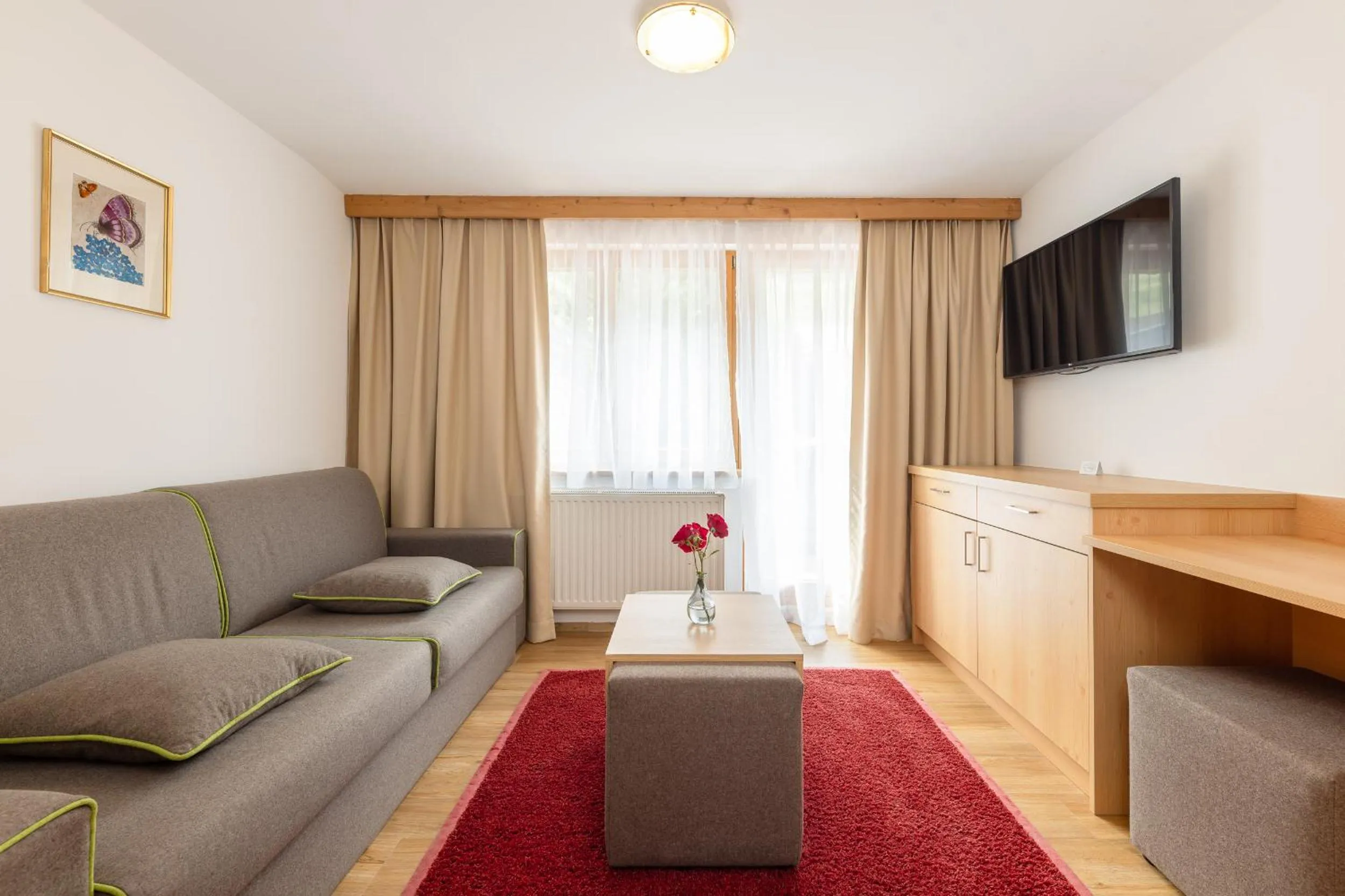 Seating area in Hotel Berghof