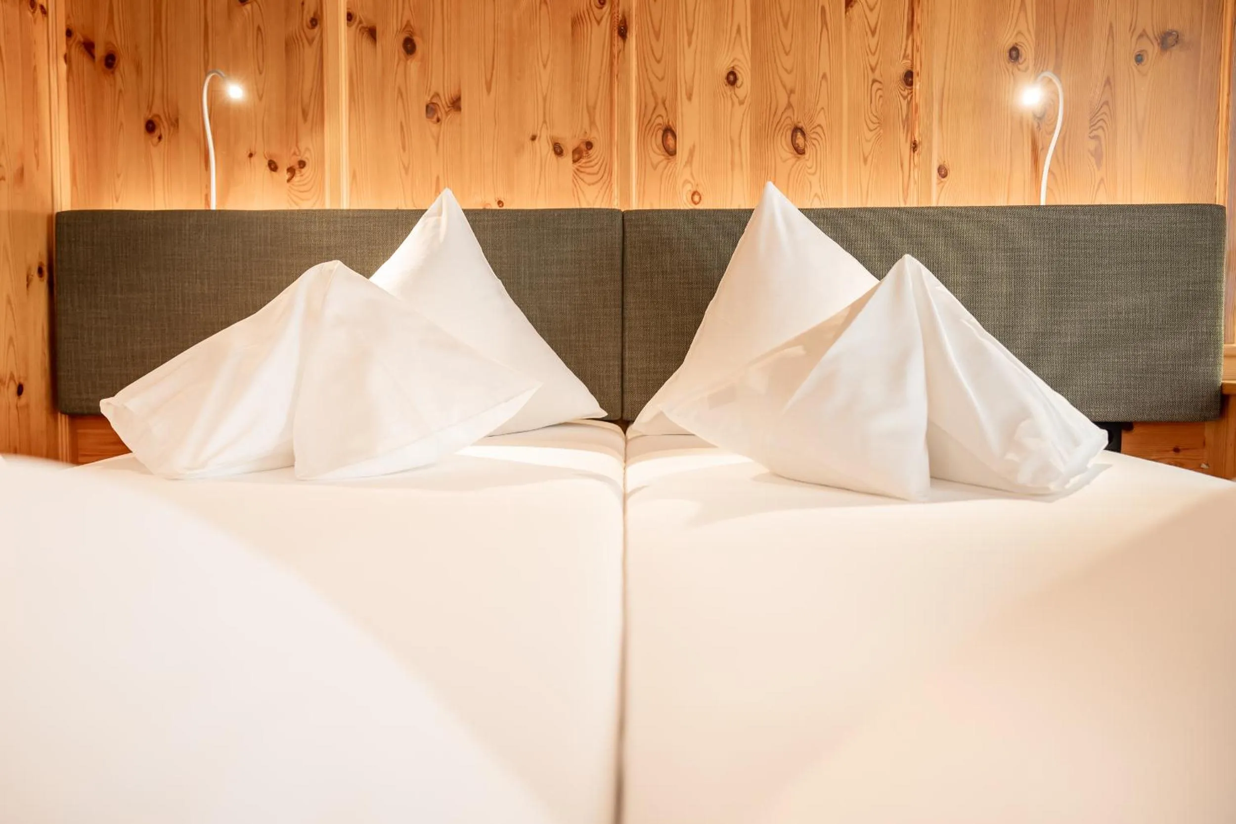 Bed in Hotel Berghof