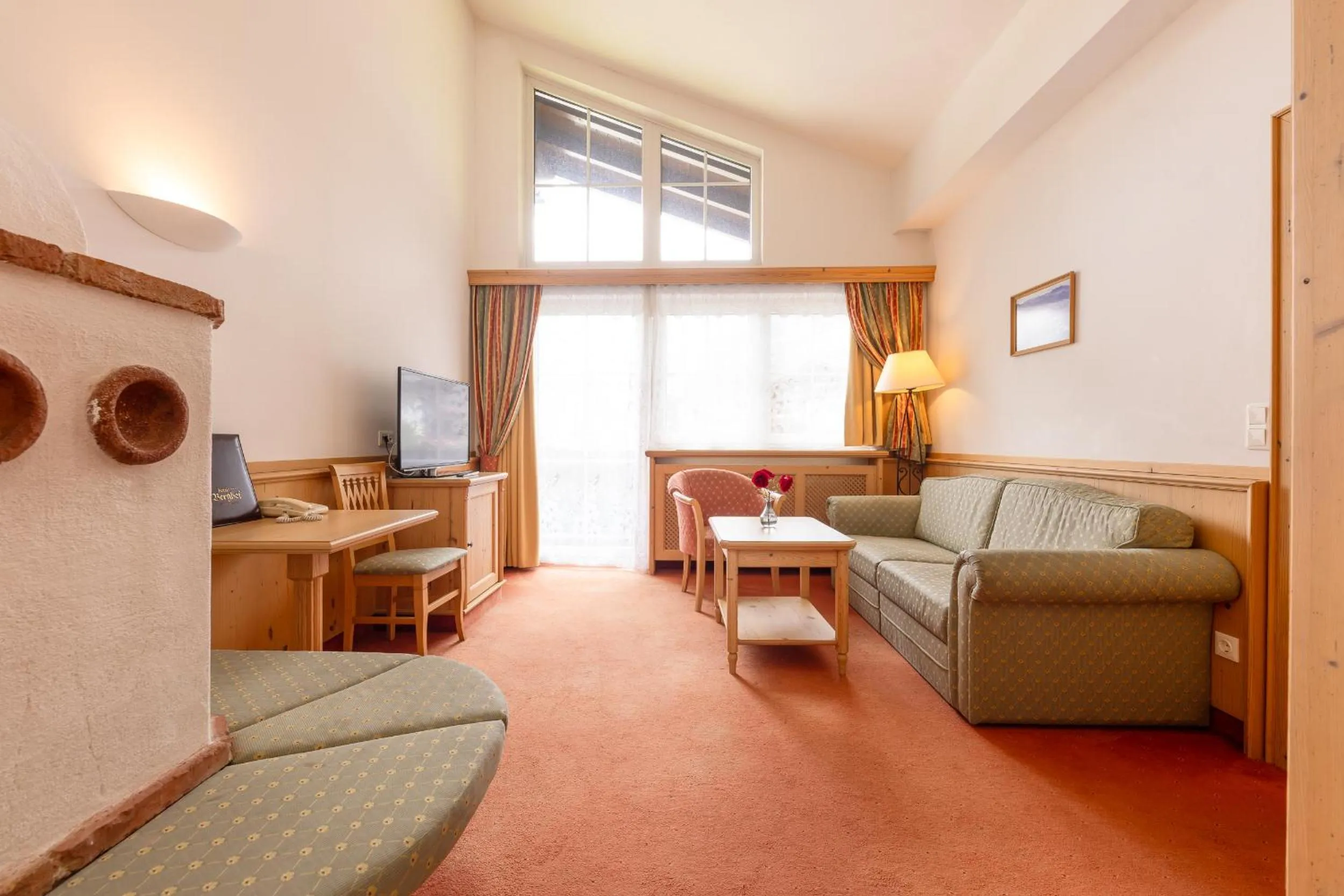 Seating area in Hotel Berghof