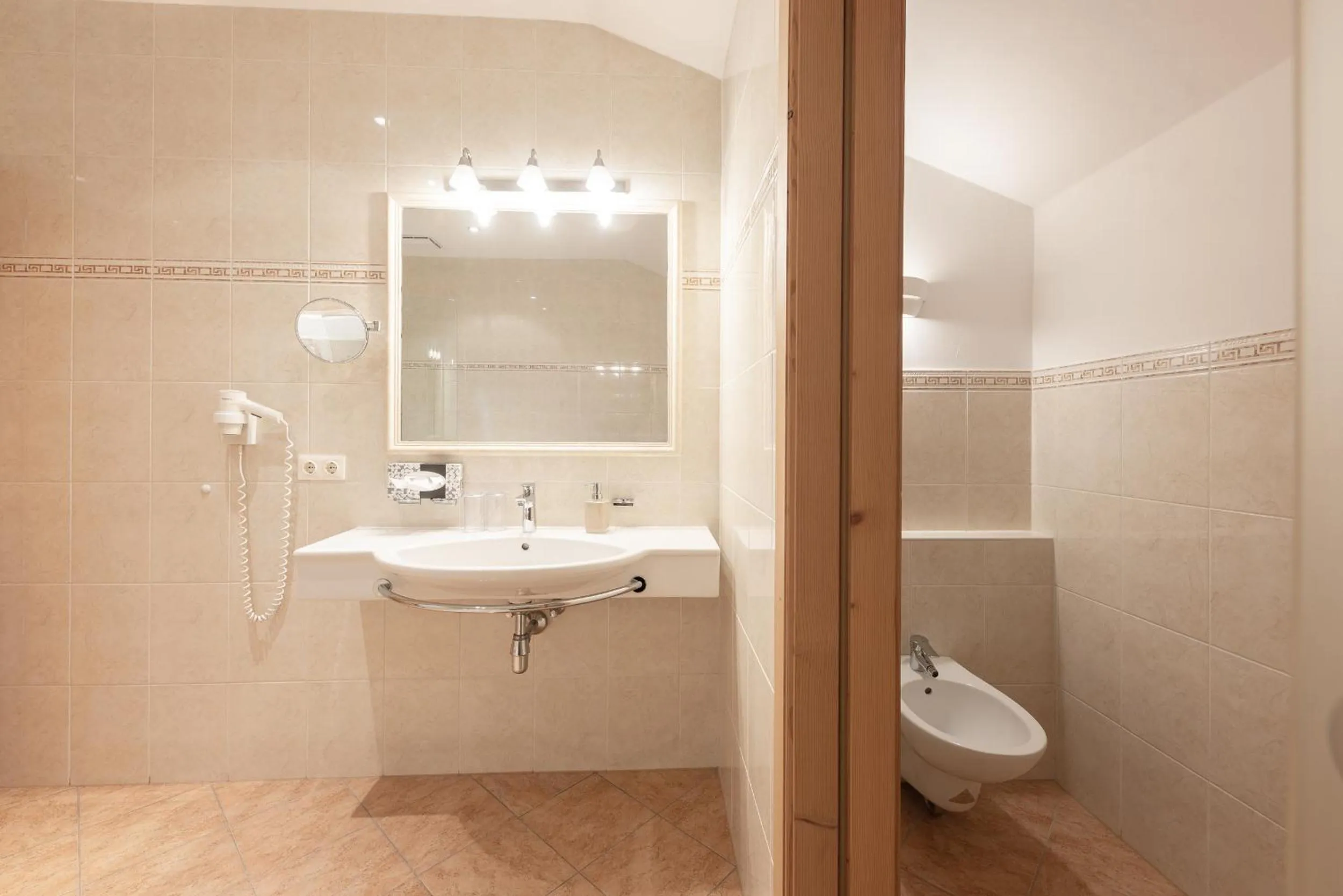 Toilet in Hotel Berghof