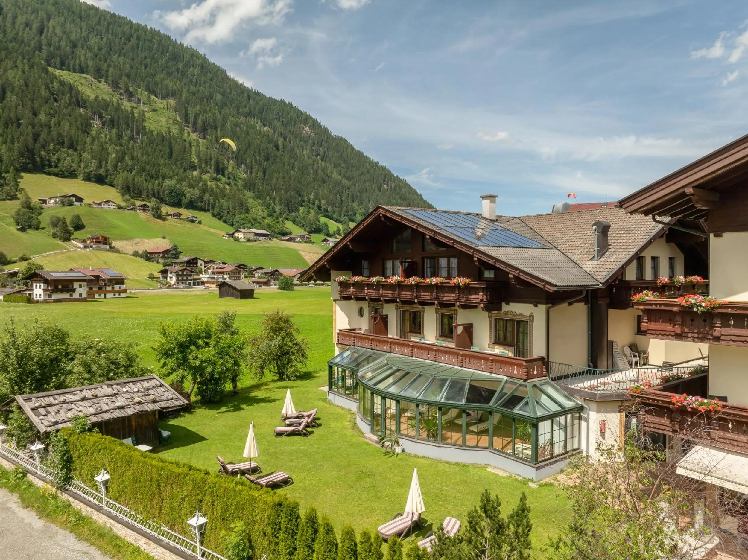 Natural landscape in Hotel Berghof