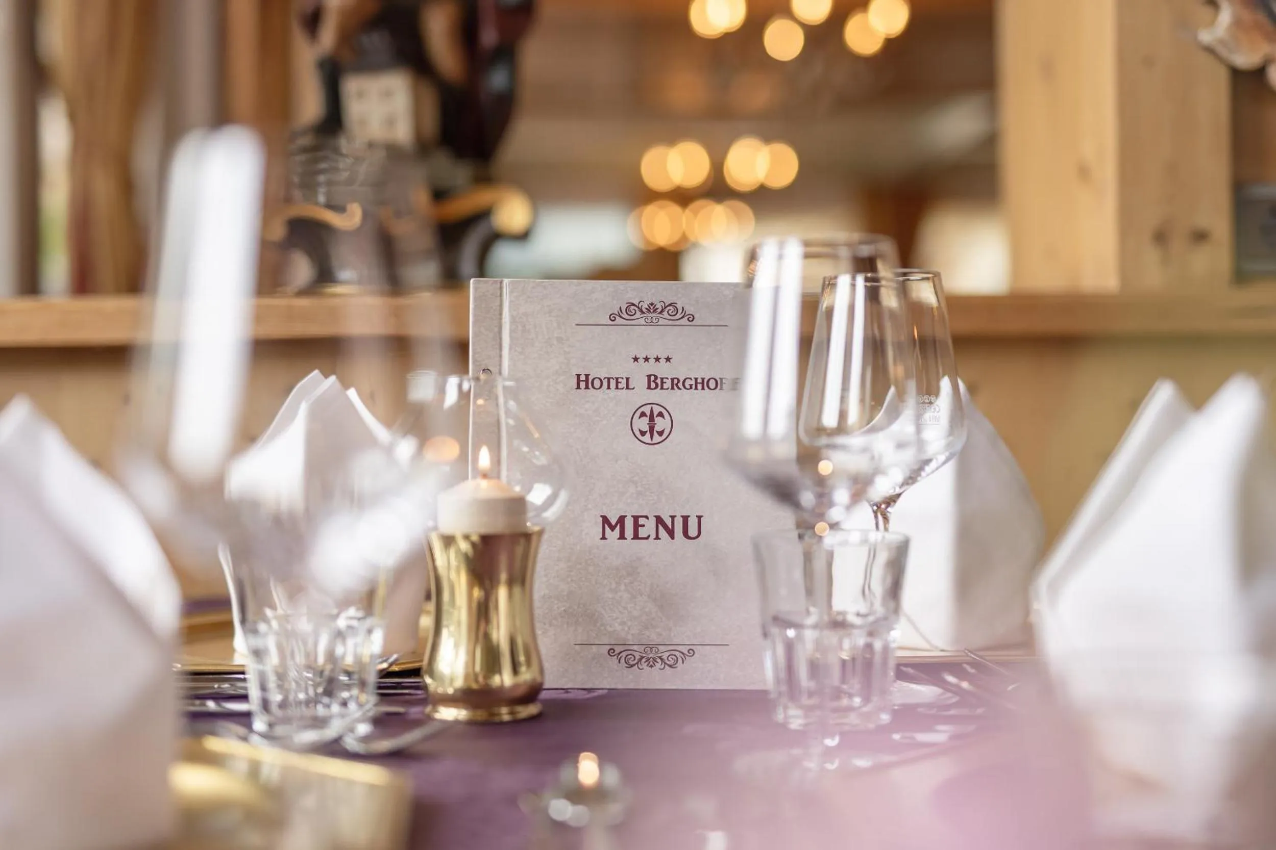 Restaurant/places to eat in Hotel Berghof