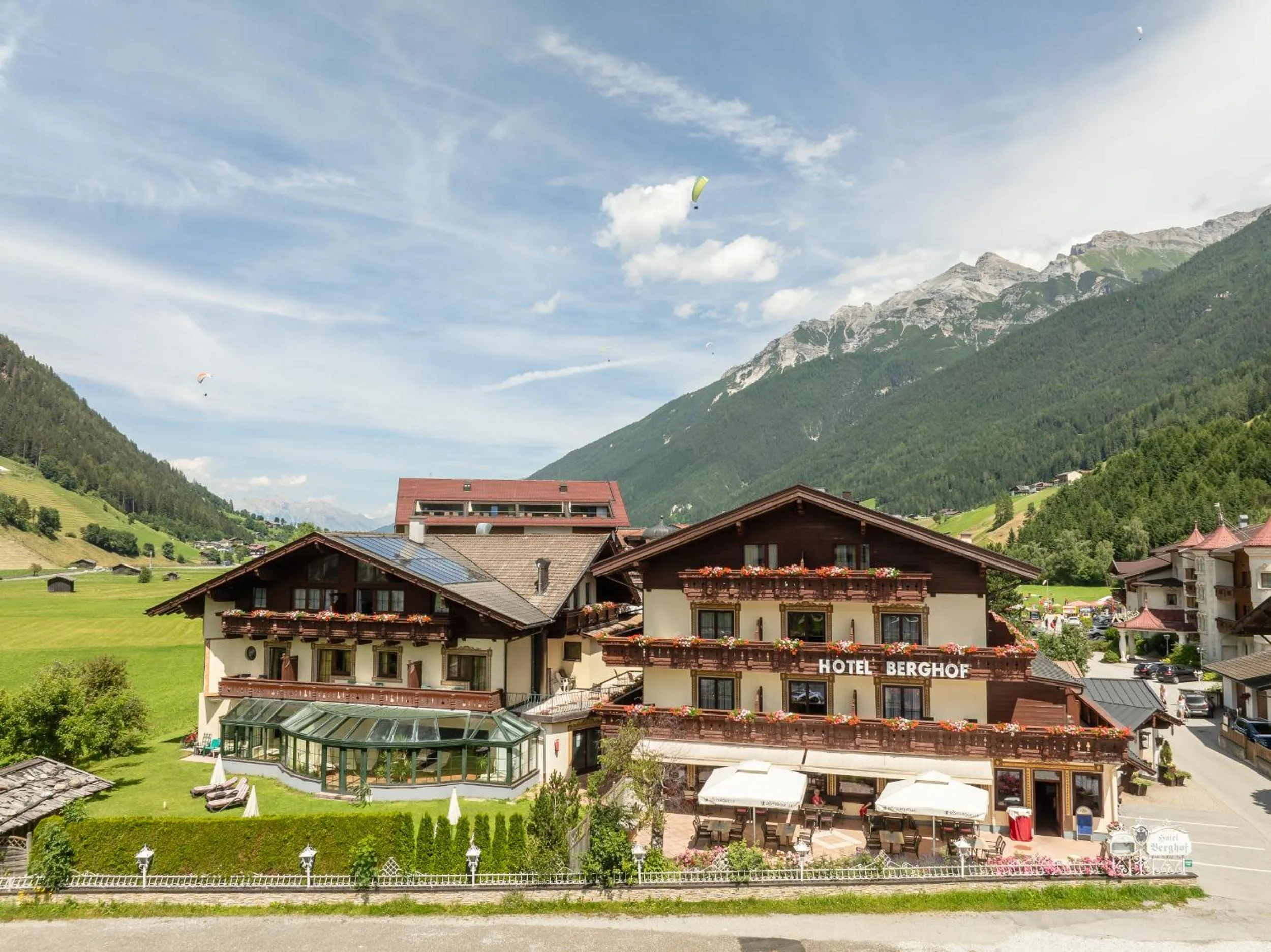 Bird's eye view in Hotel Berghof