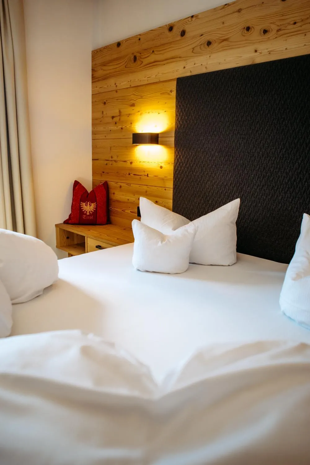 Bed in Hotel Klockerhof