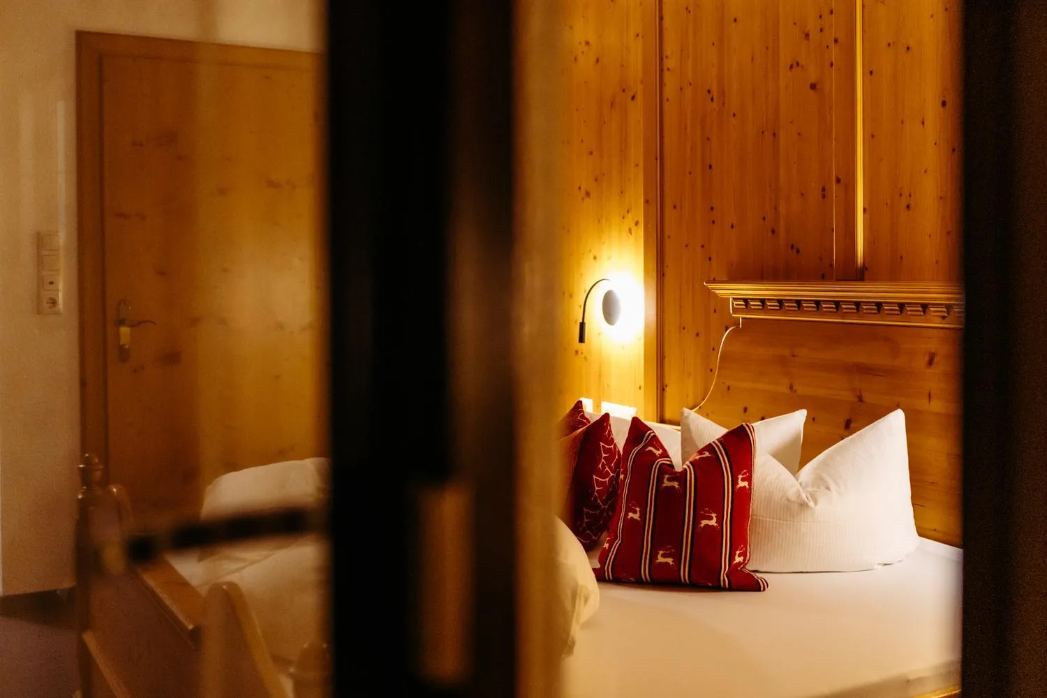 Bed in Hotel Klockerhof