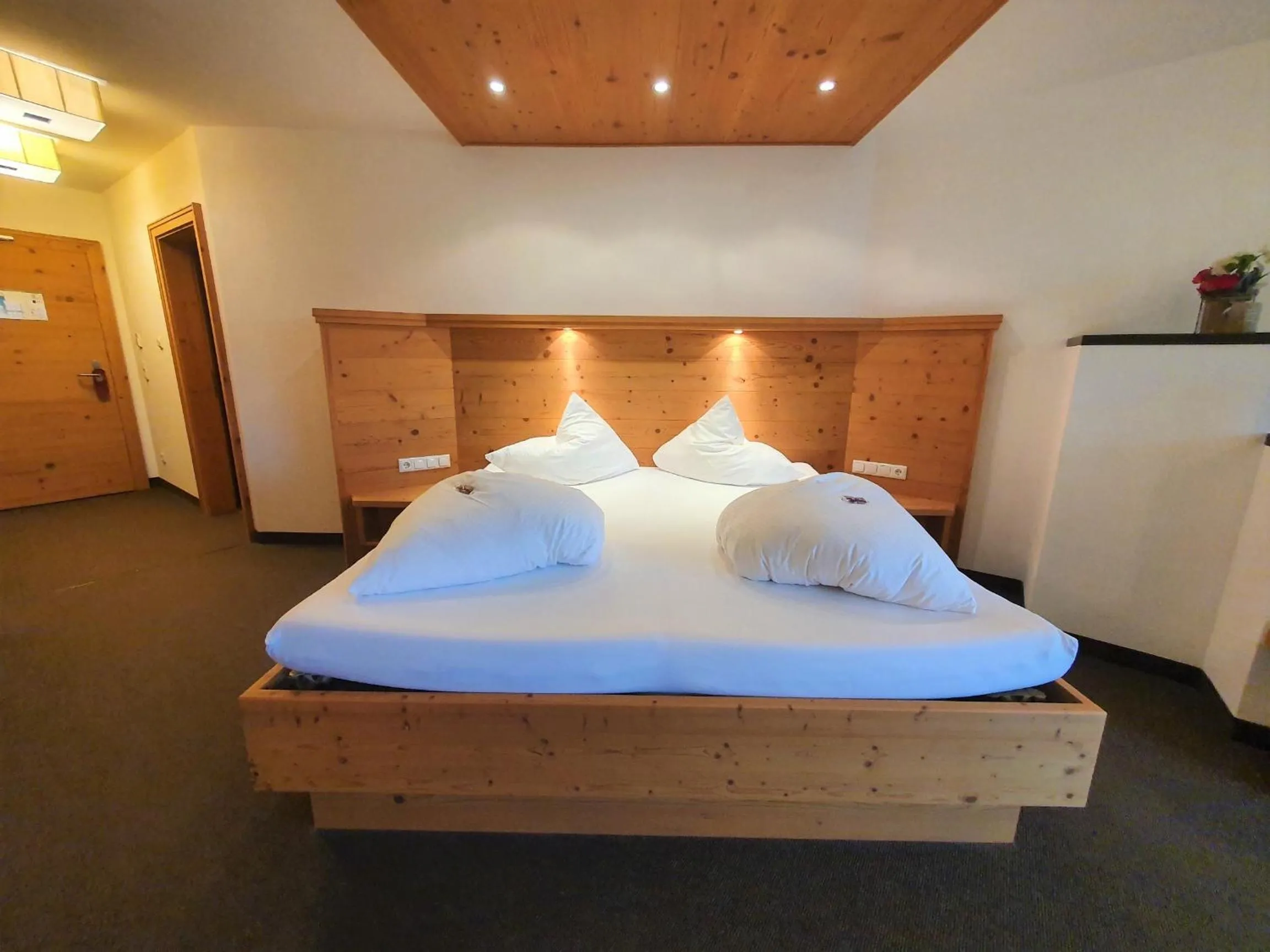 Bed in Hotel Klockerhof