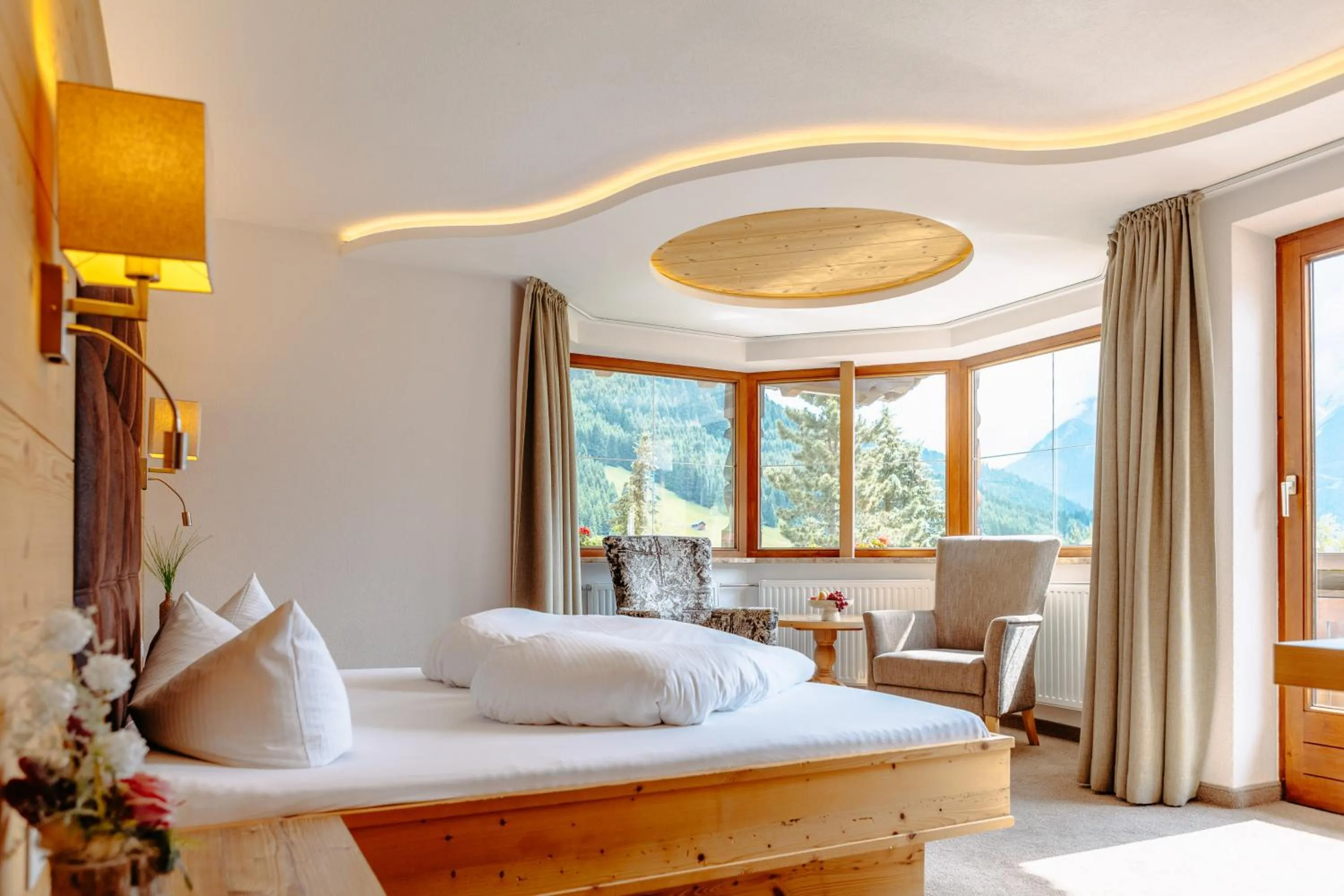 Bedroom, Bed in Hotel Klockerhof