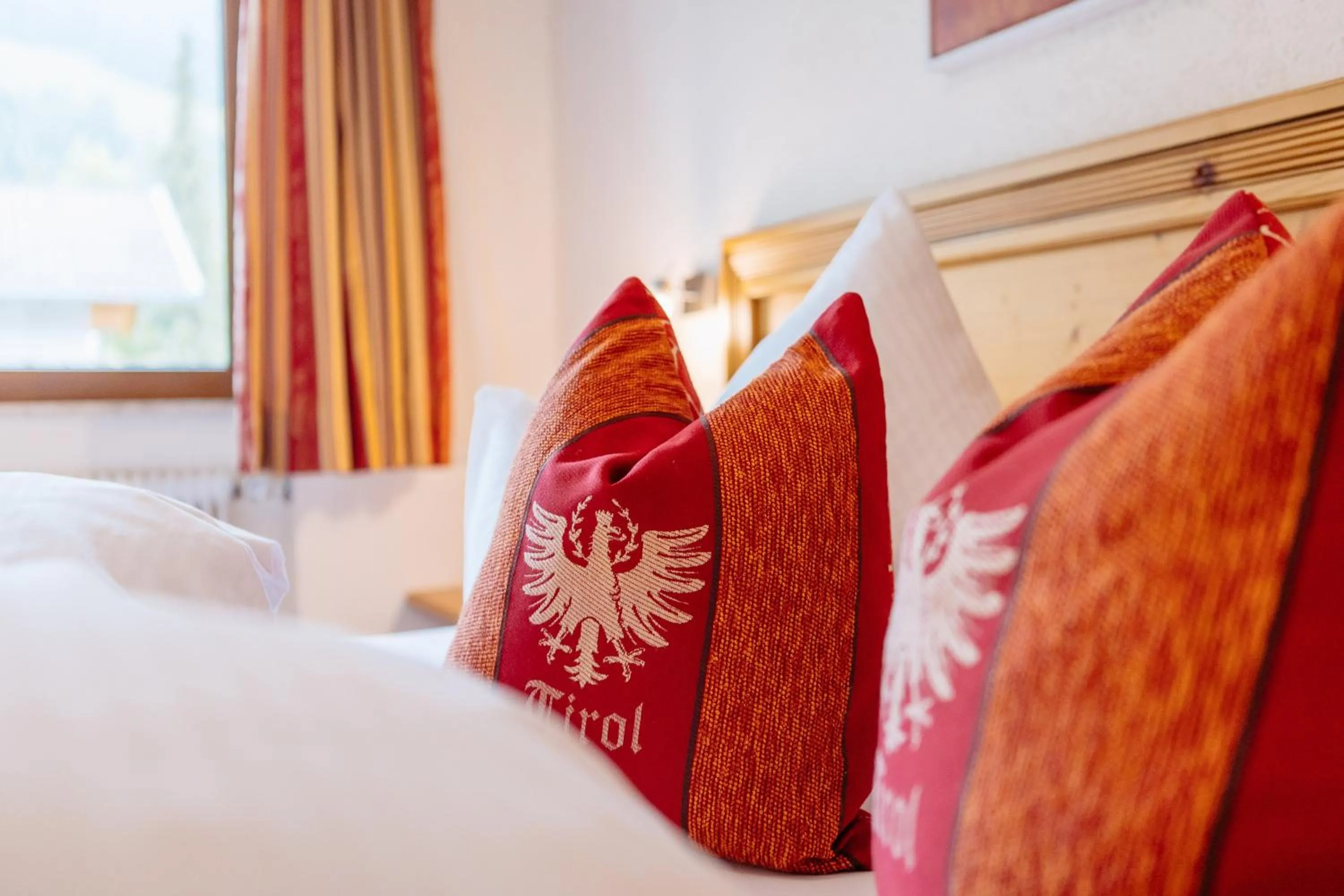 Bed in Hotel Klockerhof