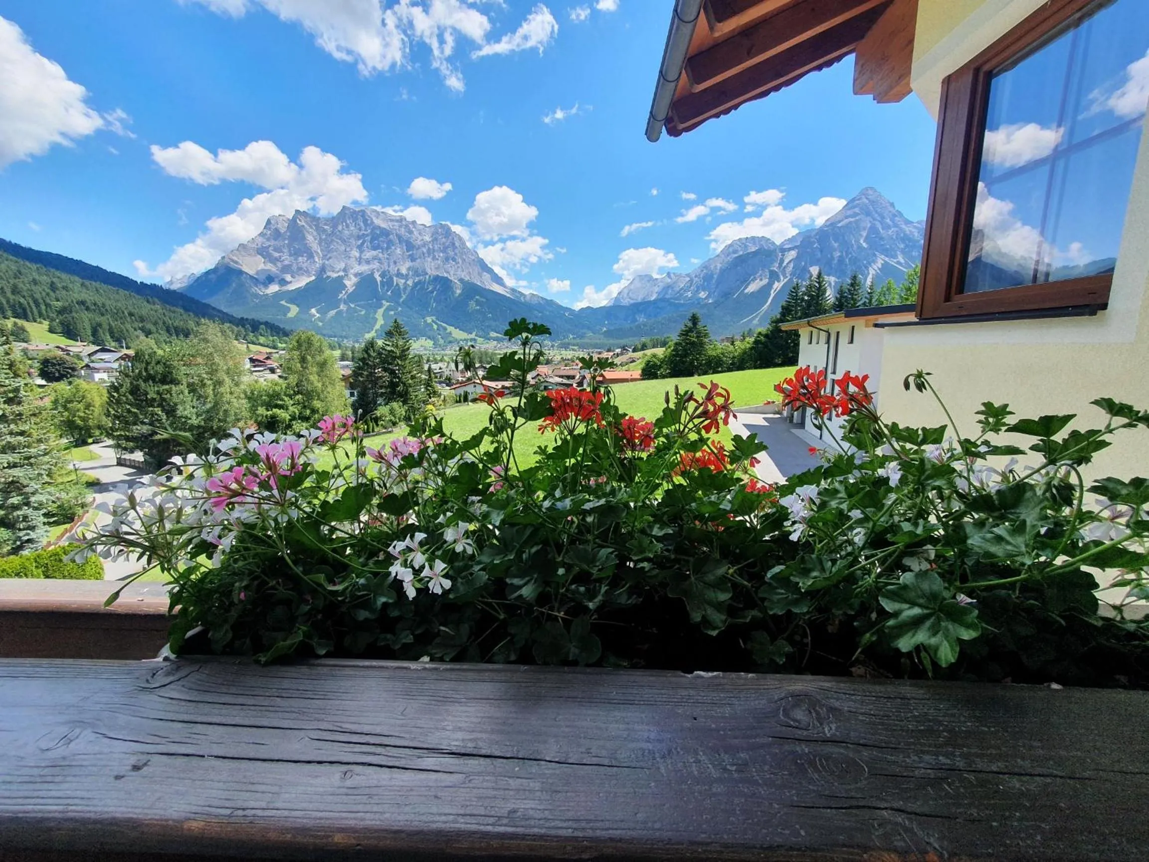 Mountain view in Hotel Klockerhof