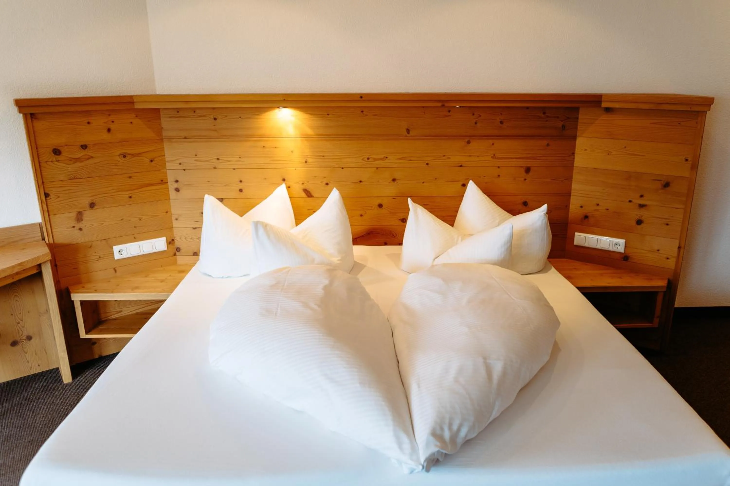 Bed in Hotel Klockerhof