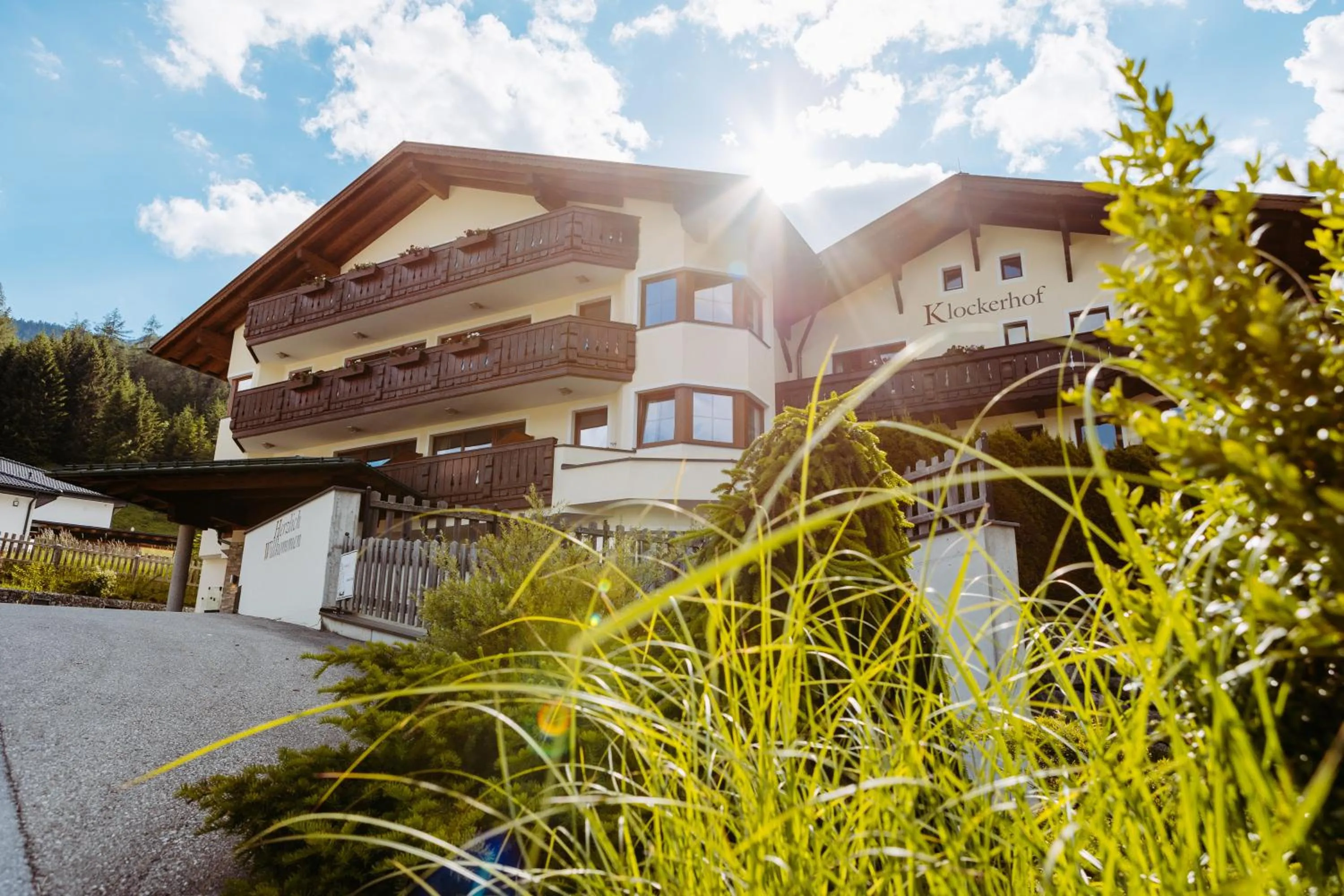Property building in Hotel Klockerhof