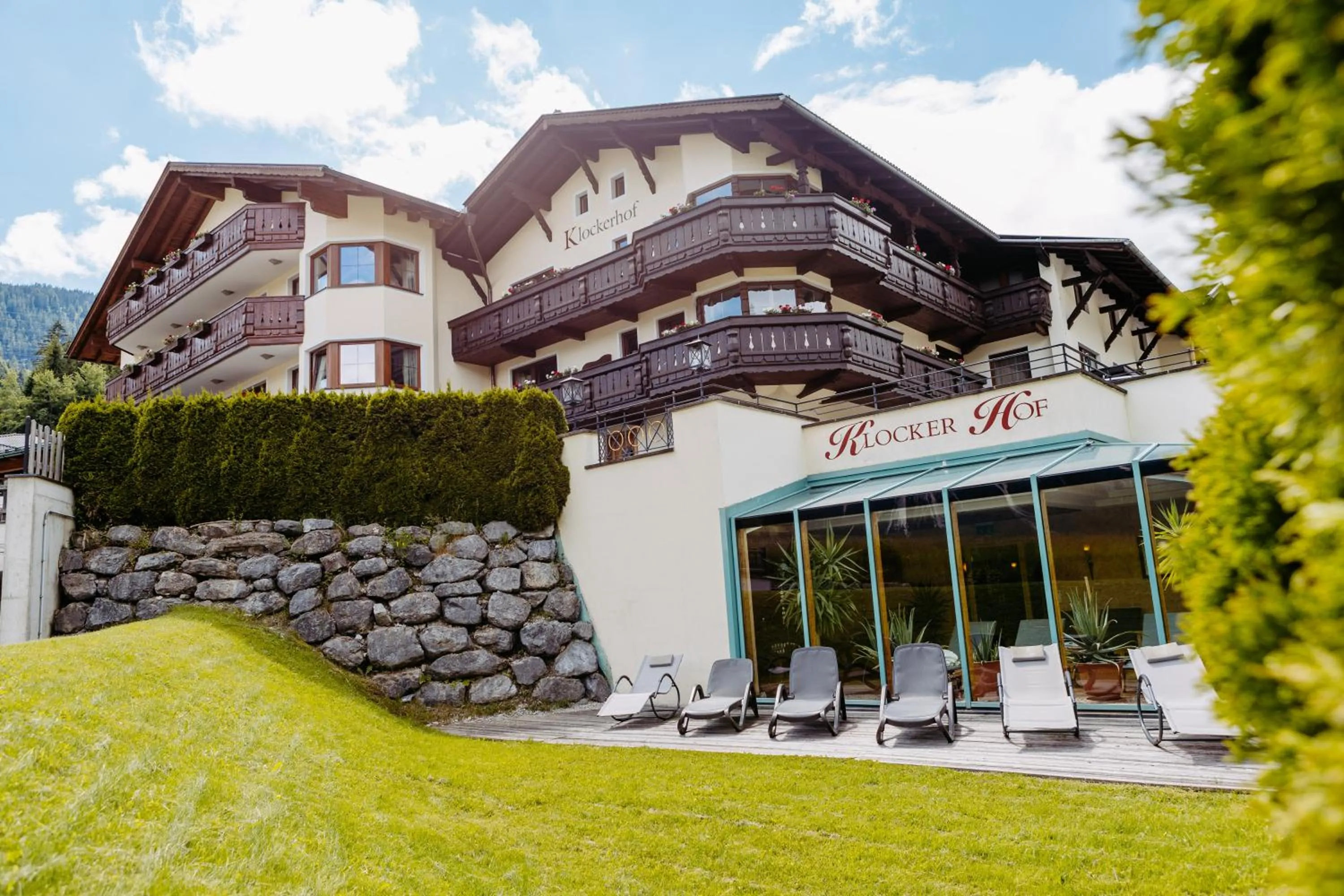 Property building in Hotel Klockerhof