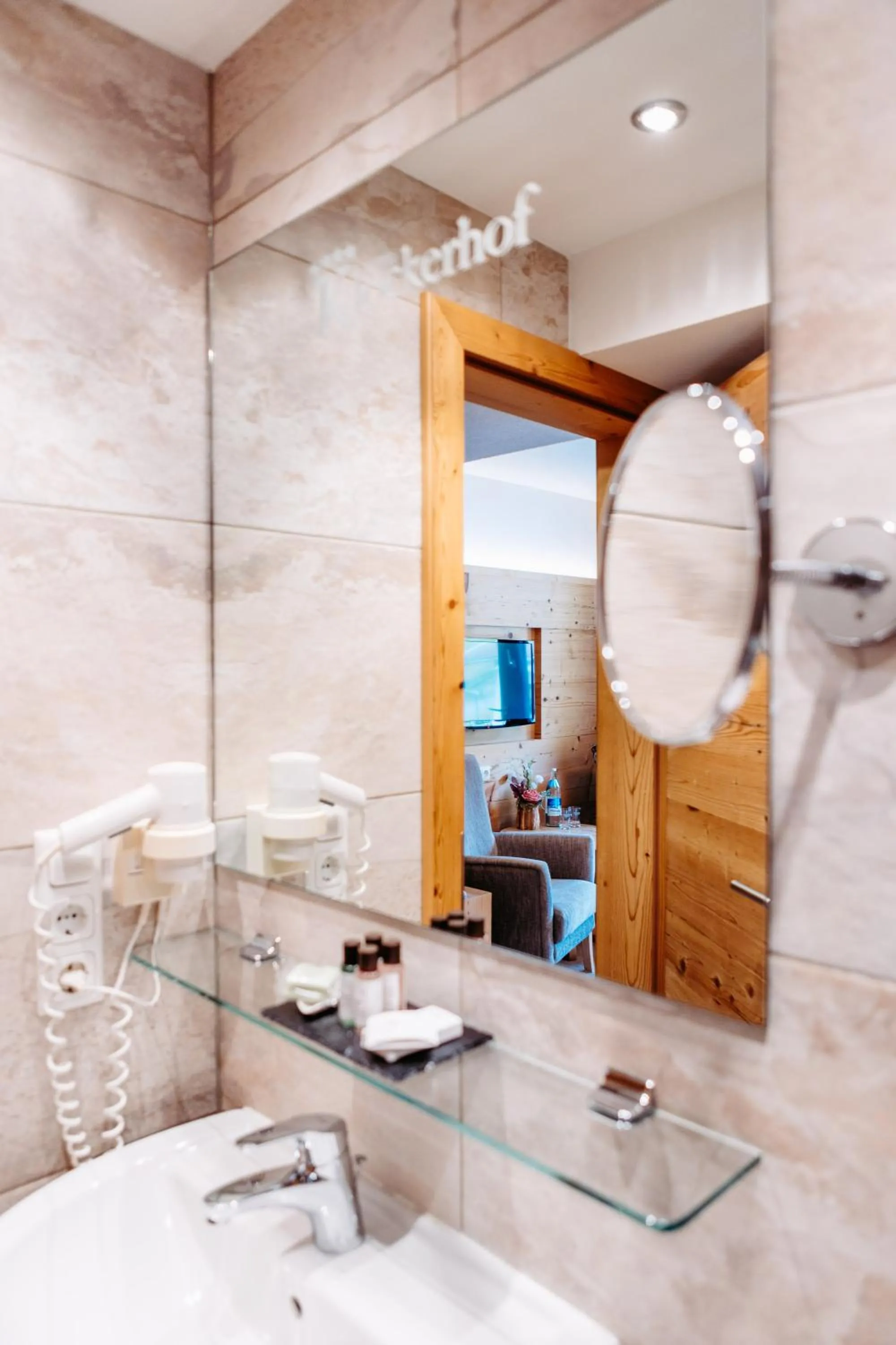 Bathroom in Hotel Klockerhof
