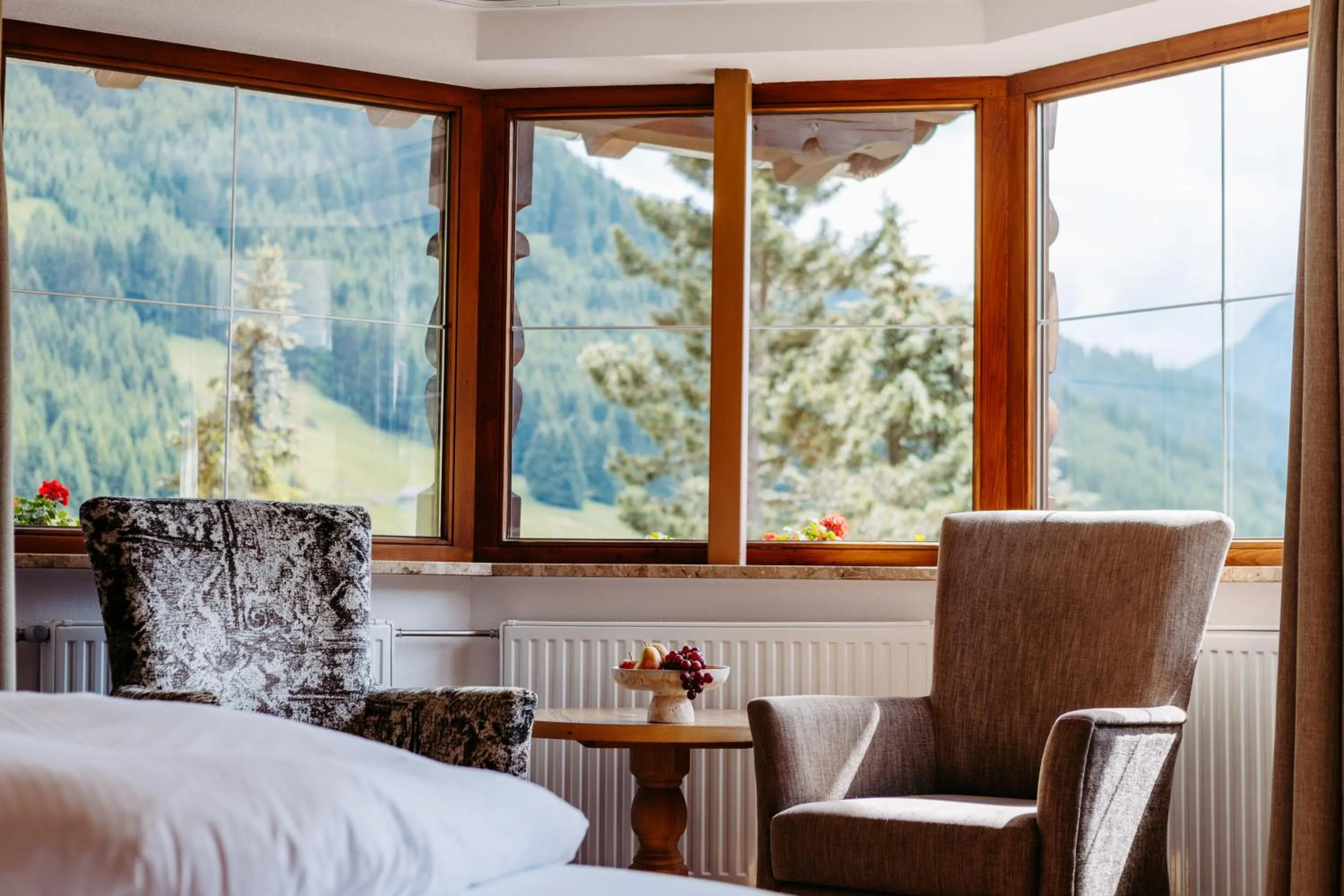 Bed in Hotel Klockerhof