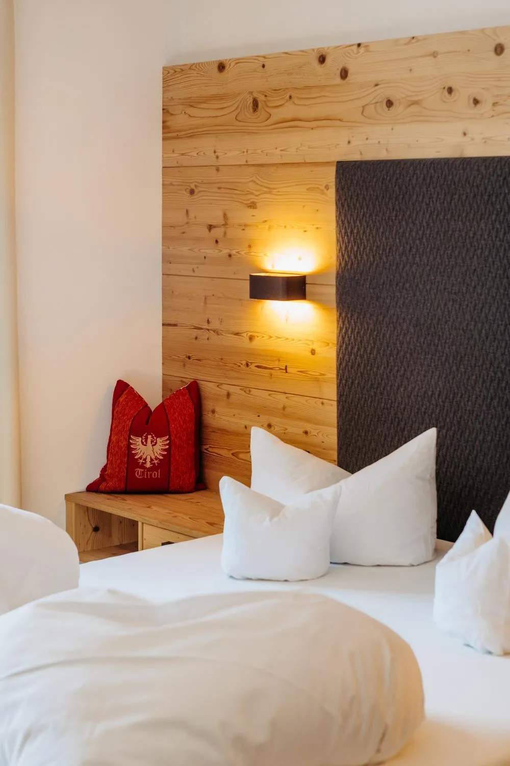 Bed in Hotel Klockerhof
