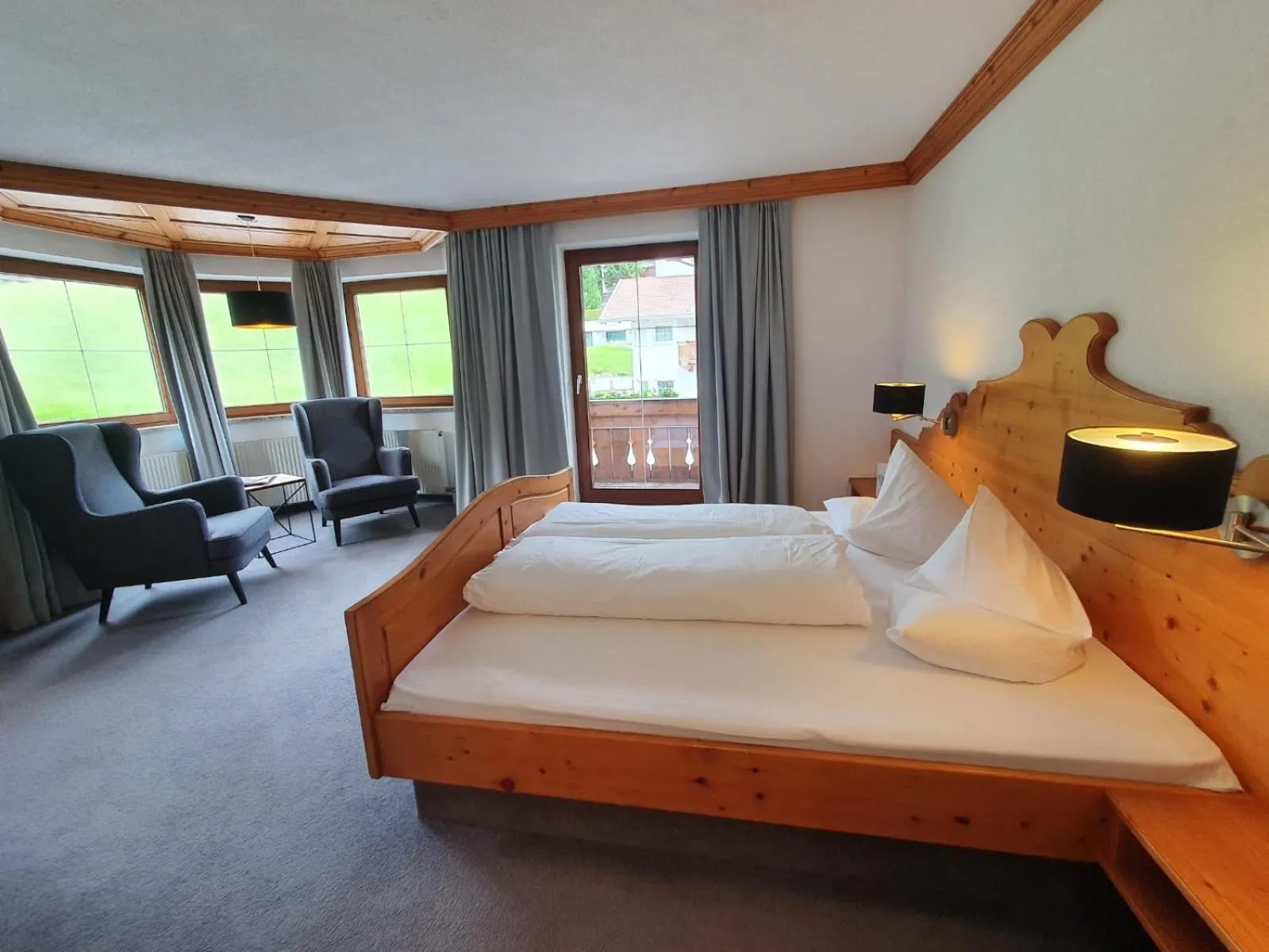 Photo of the whole room, Bed in Hotel Klockerhof