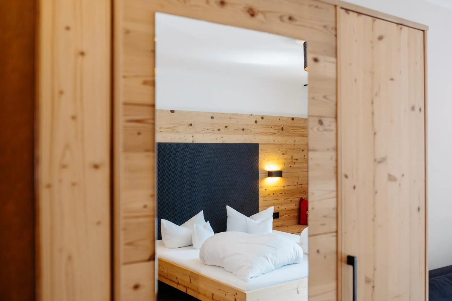 Bed in Hotel Klockerhof
