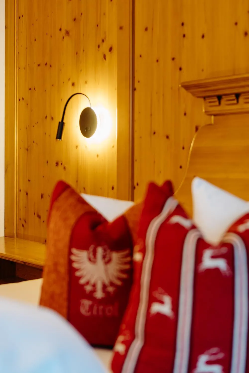 Bed in Hotel Klockerhof