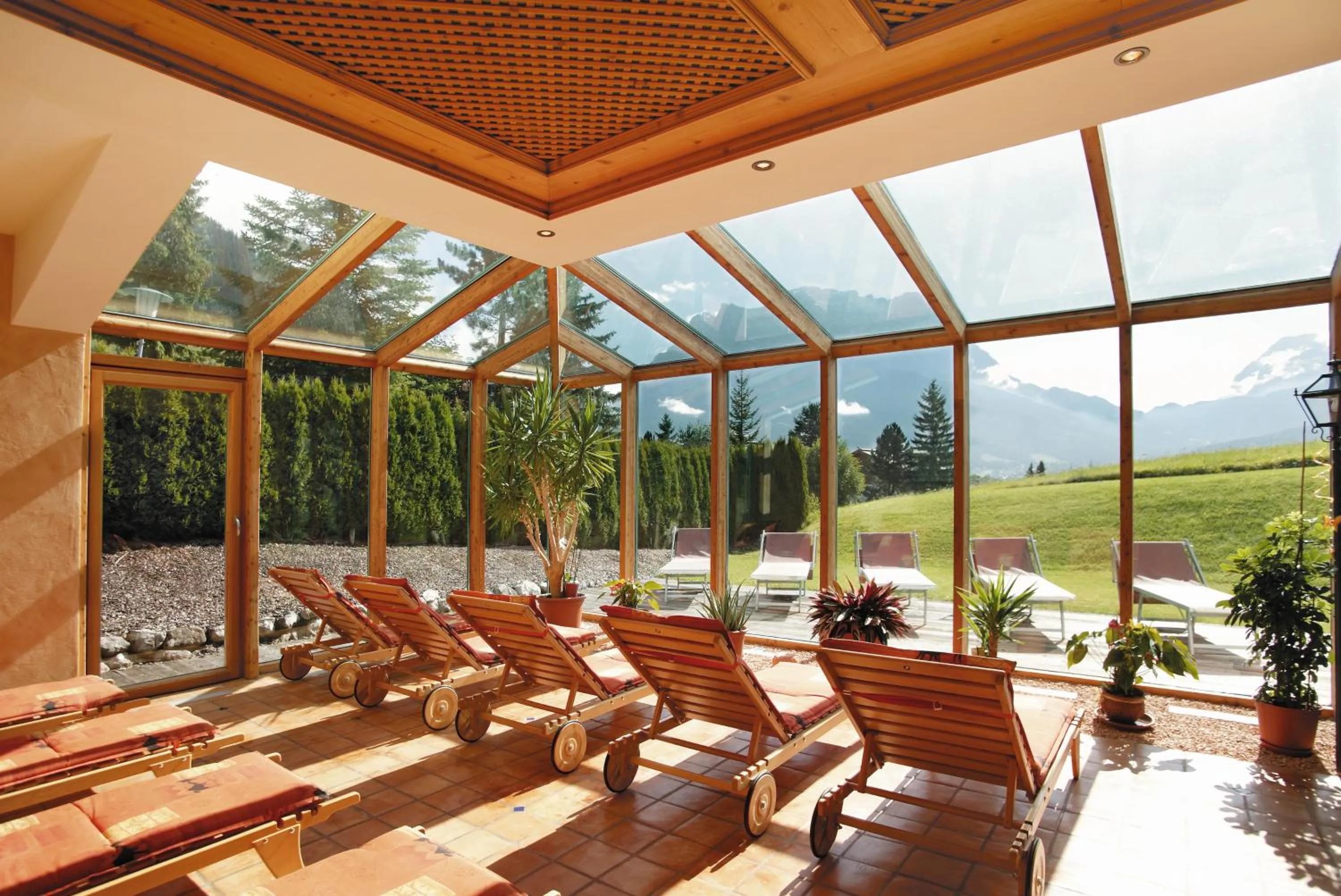 Sauna in Hotel Klockerhof