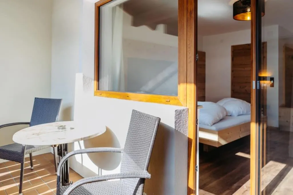 Bed in Hotel Klockerhof