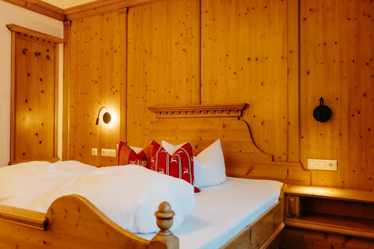 Bed in Hotel Klockerhof