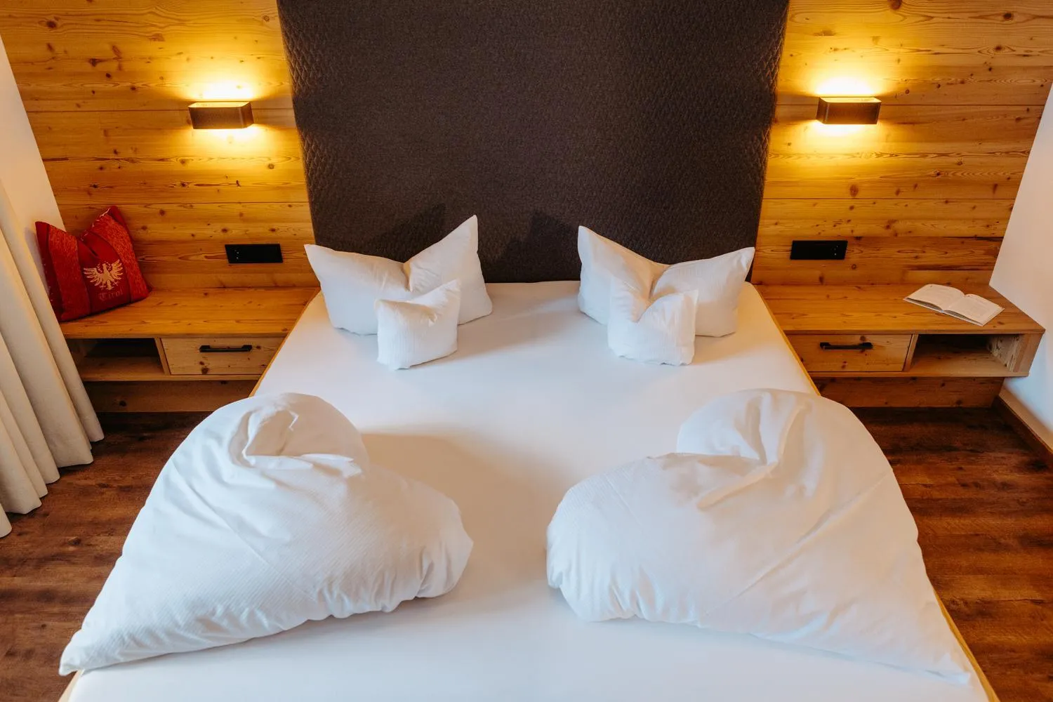 Bed in Hotel Klockerhof
