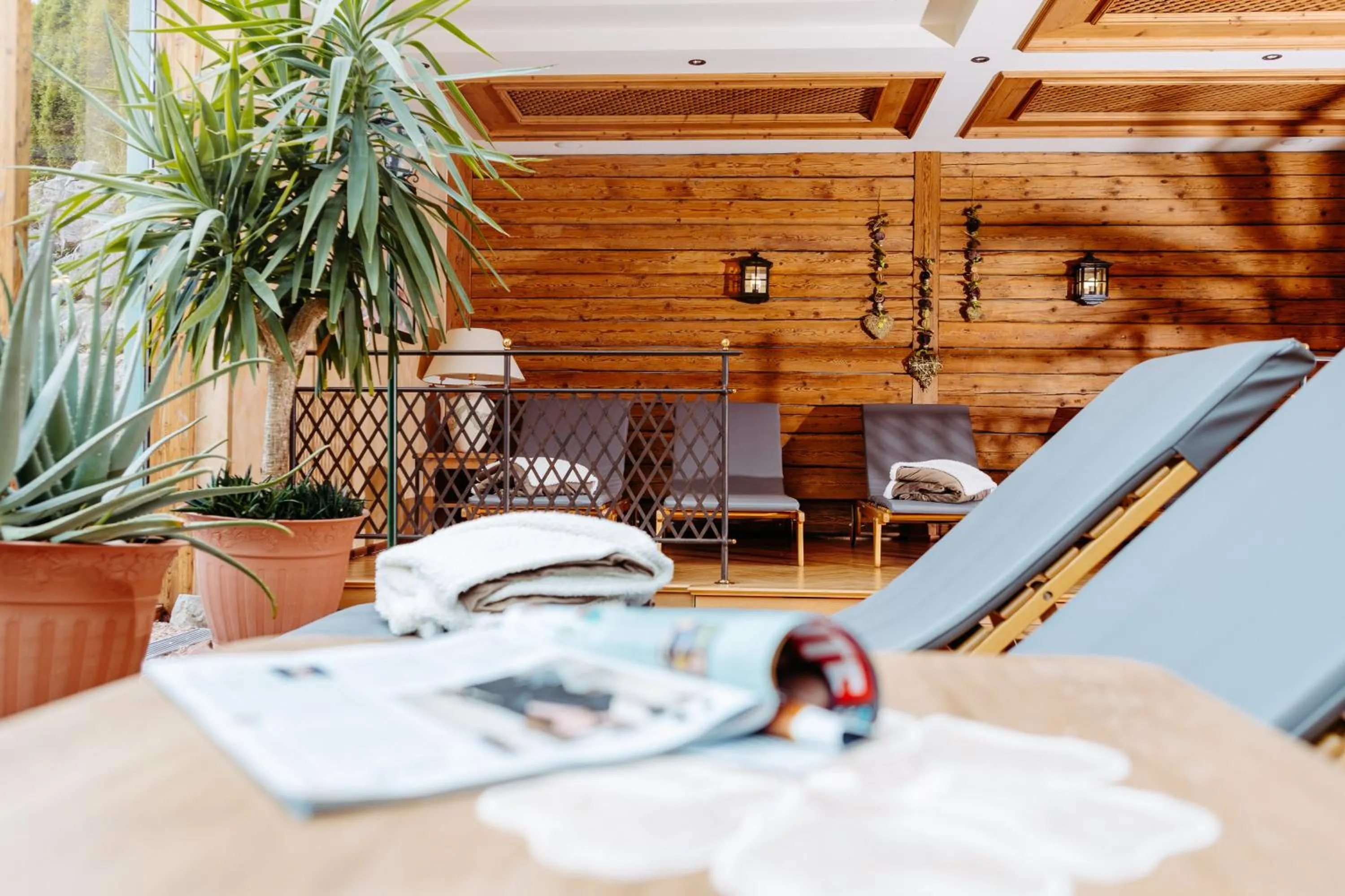Sauna in Hotel Klockerhof