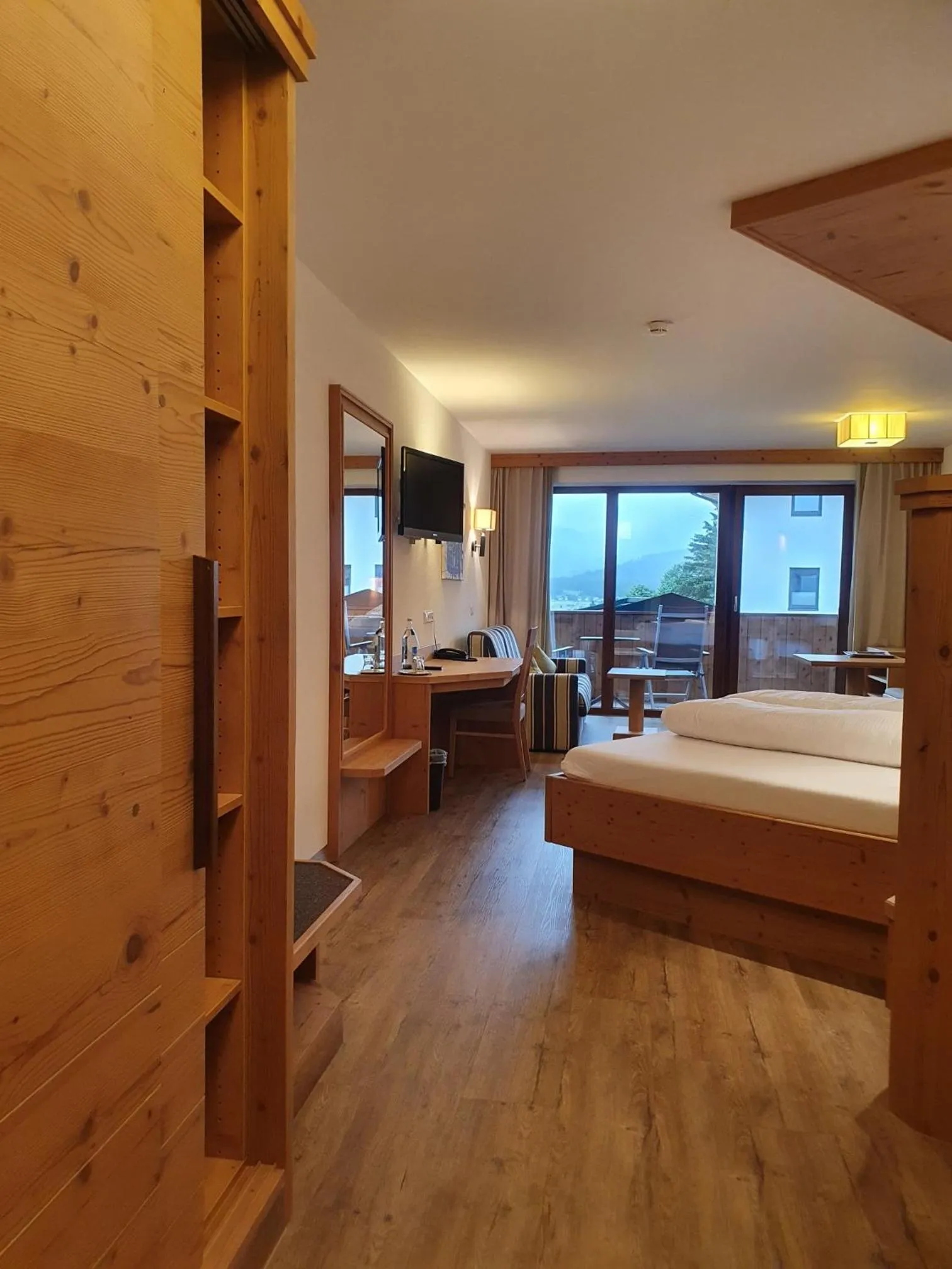 Bed in Hotel Klockerhof