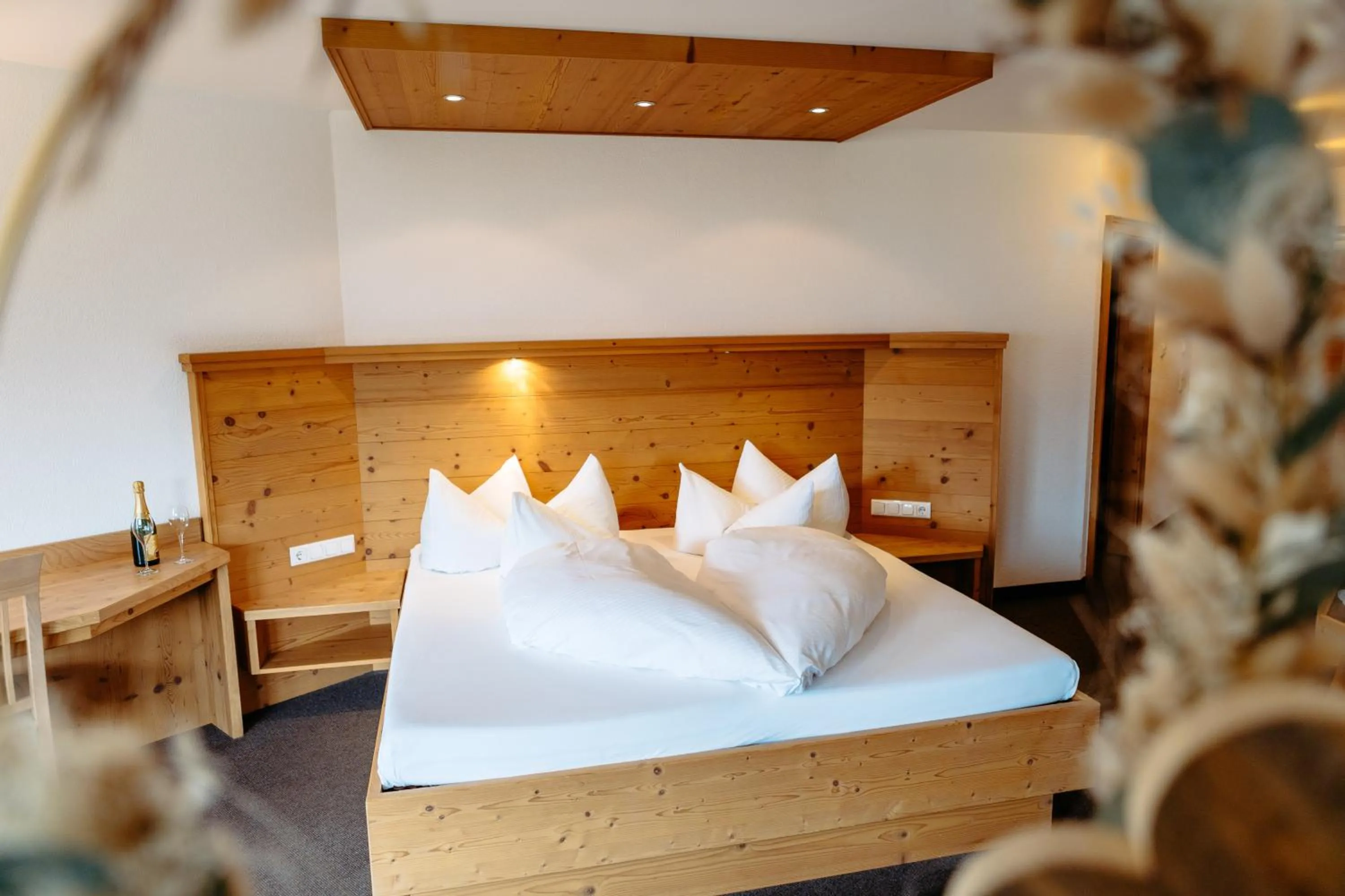 Bed in Hotel Klockerhof