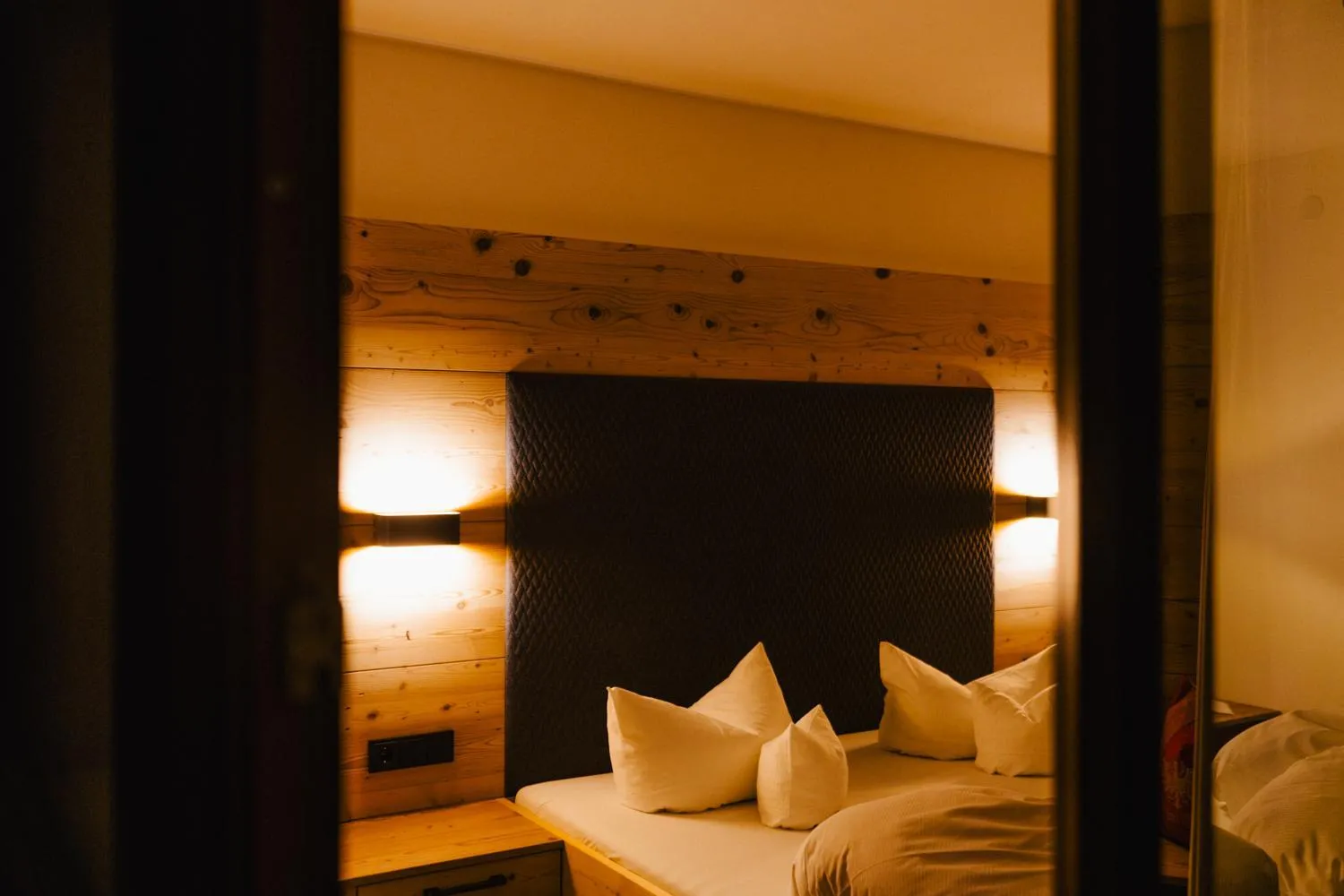 Bed in Hotel Klockerhof