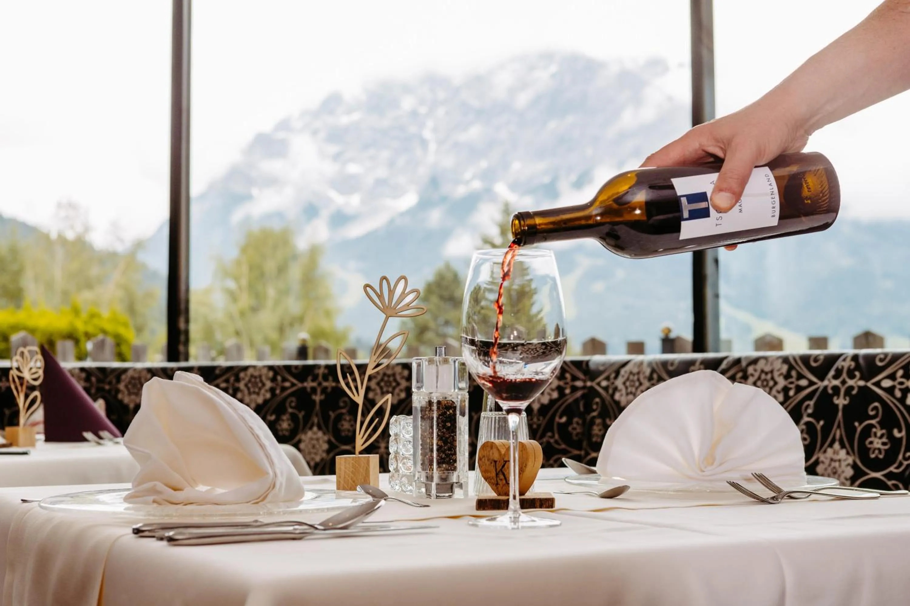 Restaurant/places to eat in Hotel Klockerhof