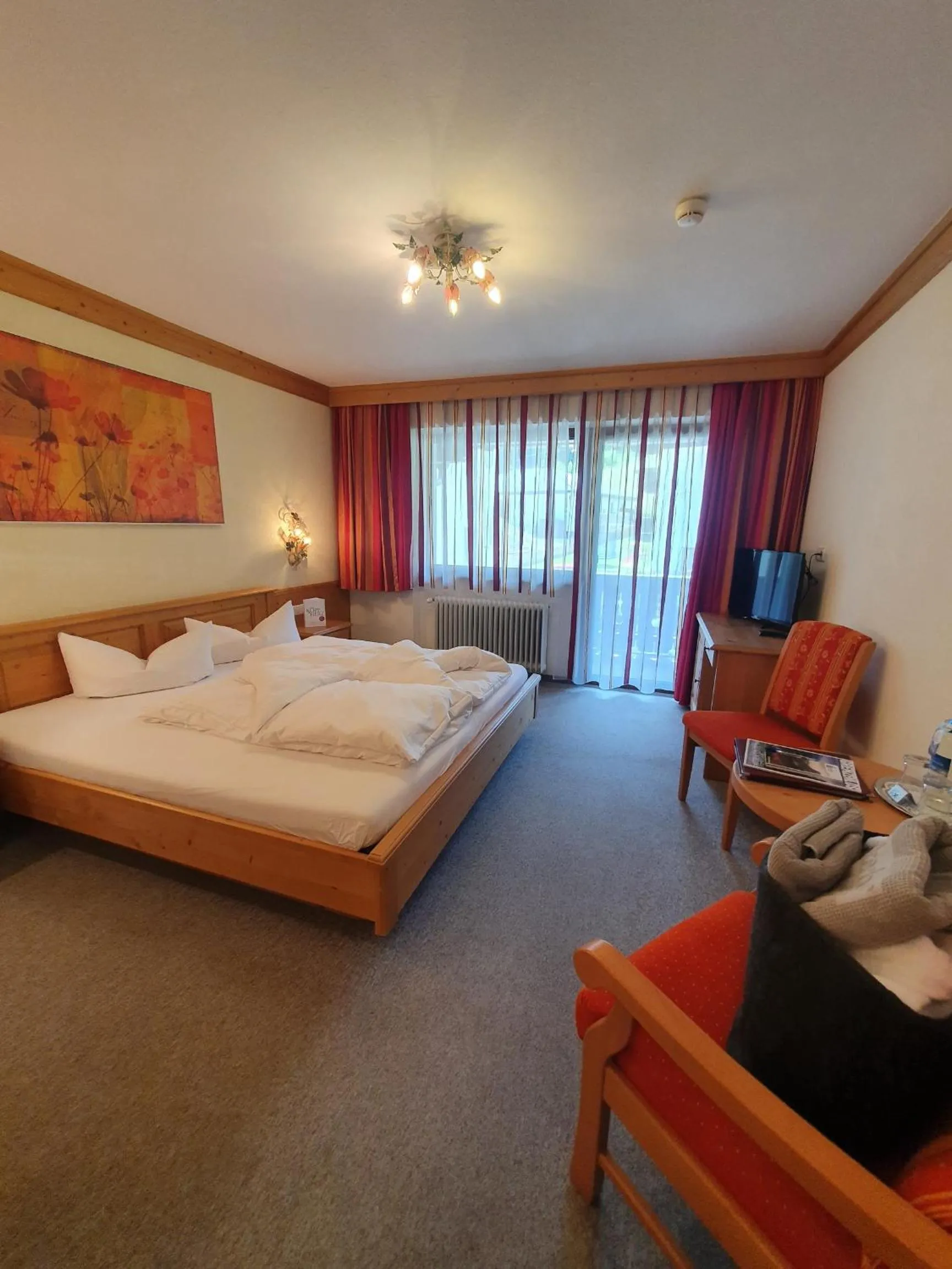 Bed in Hotel Klockerhof