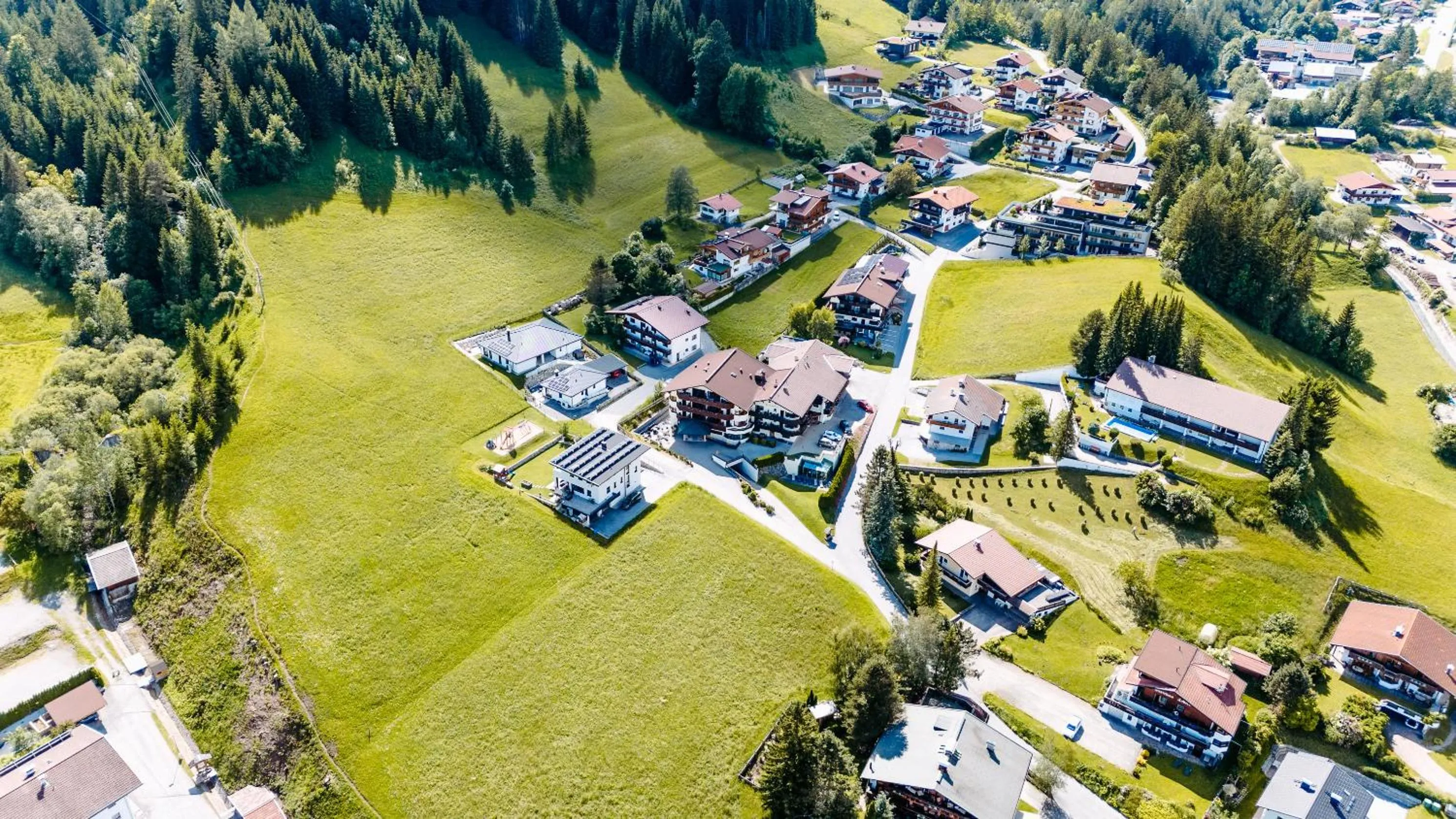 Bird's eye view in Hotel Klockerhof