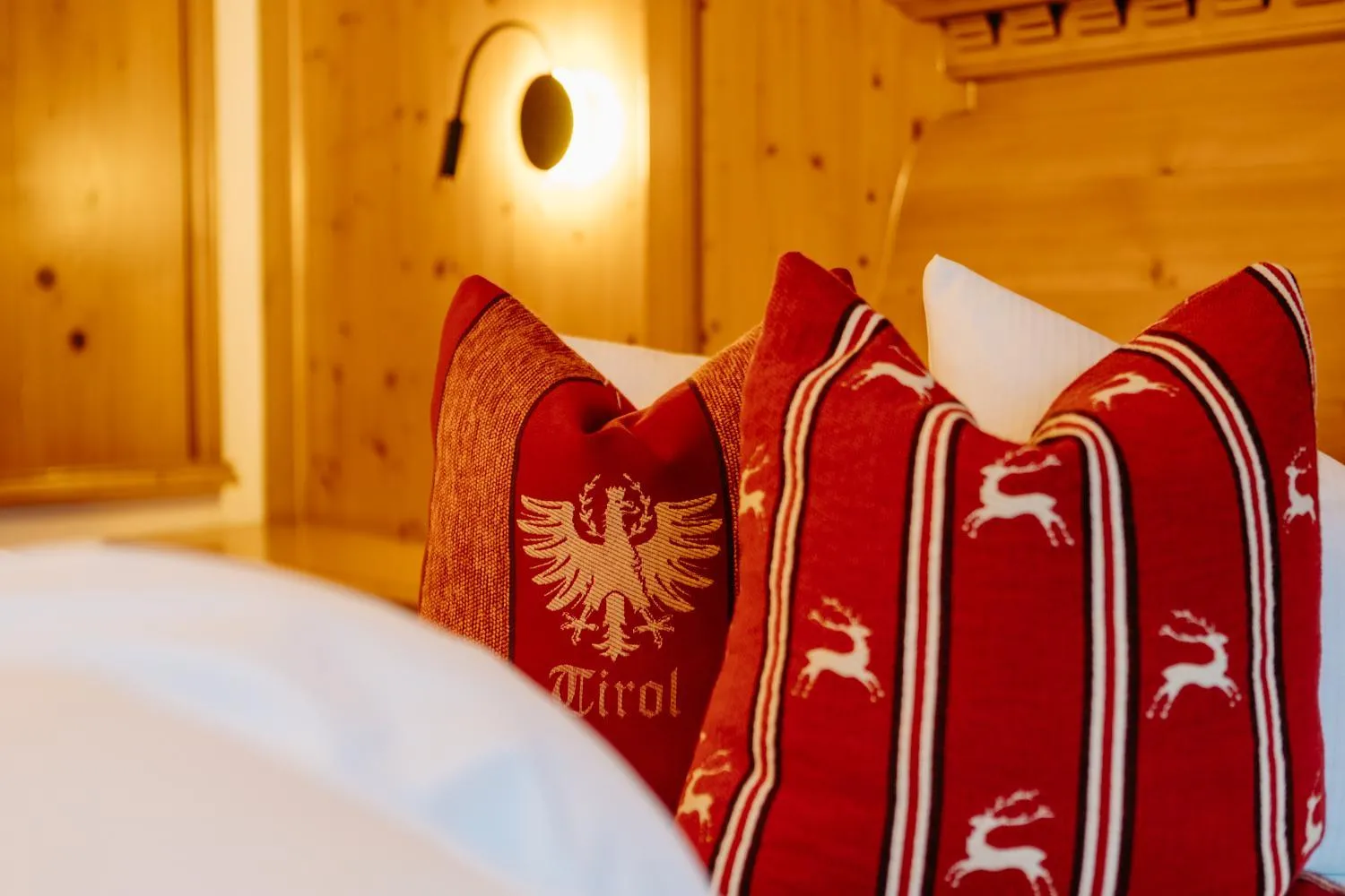 Bed in Hotel Klockerhof