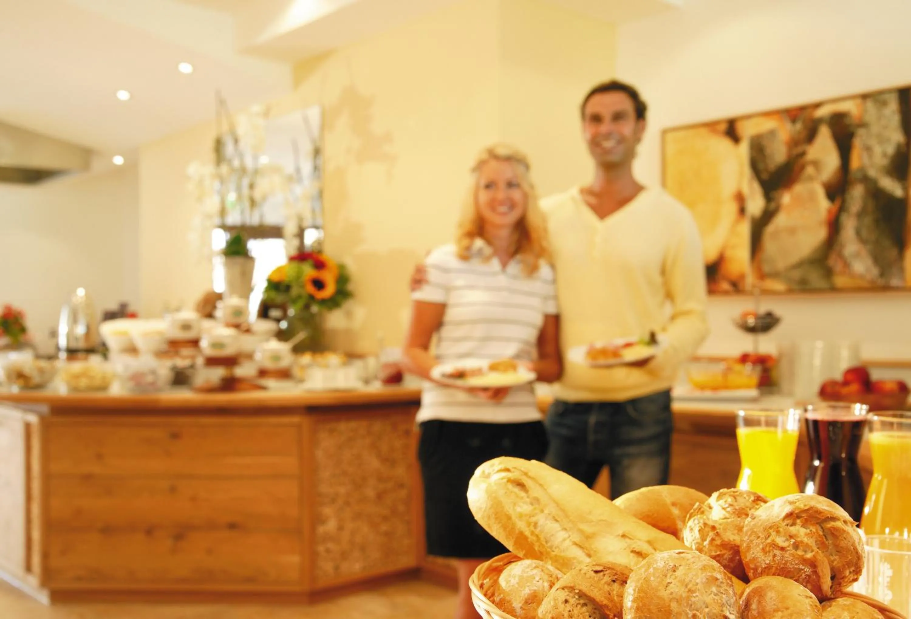 Buffet breakfast in Hotel Klockerhof