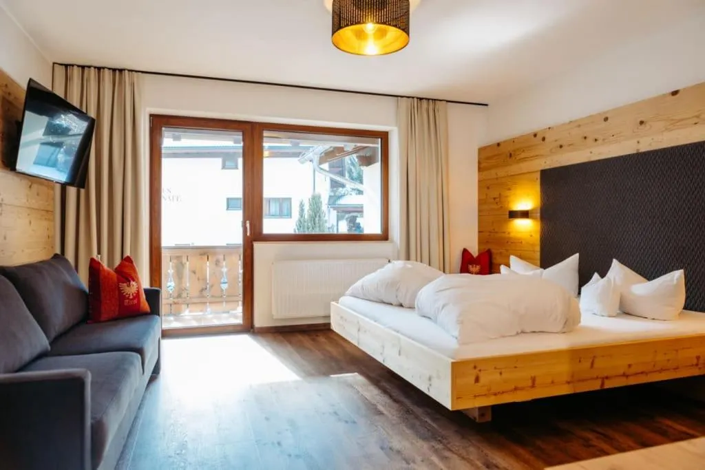 Bed in Hotel Klockerhof