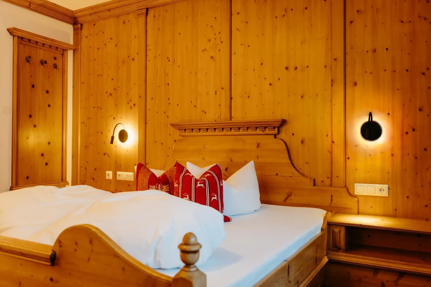 Bed in Hotel Klockerhof