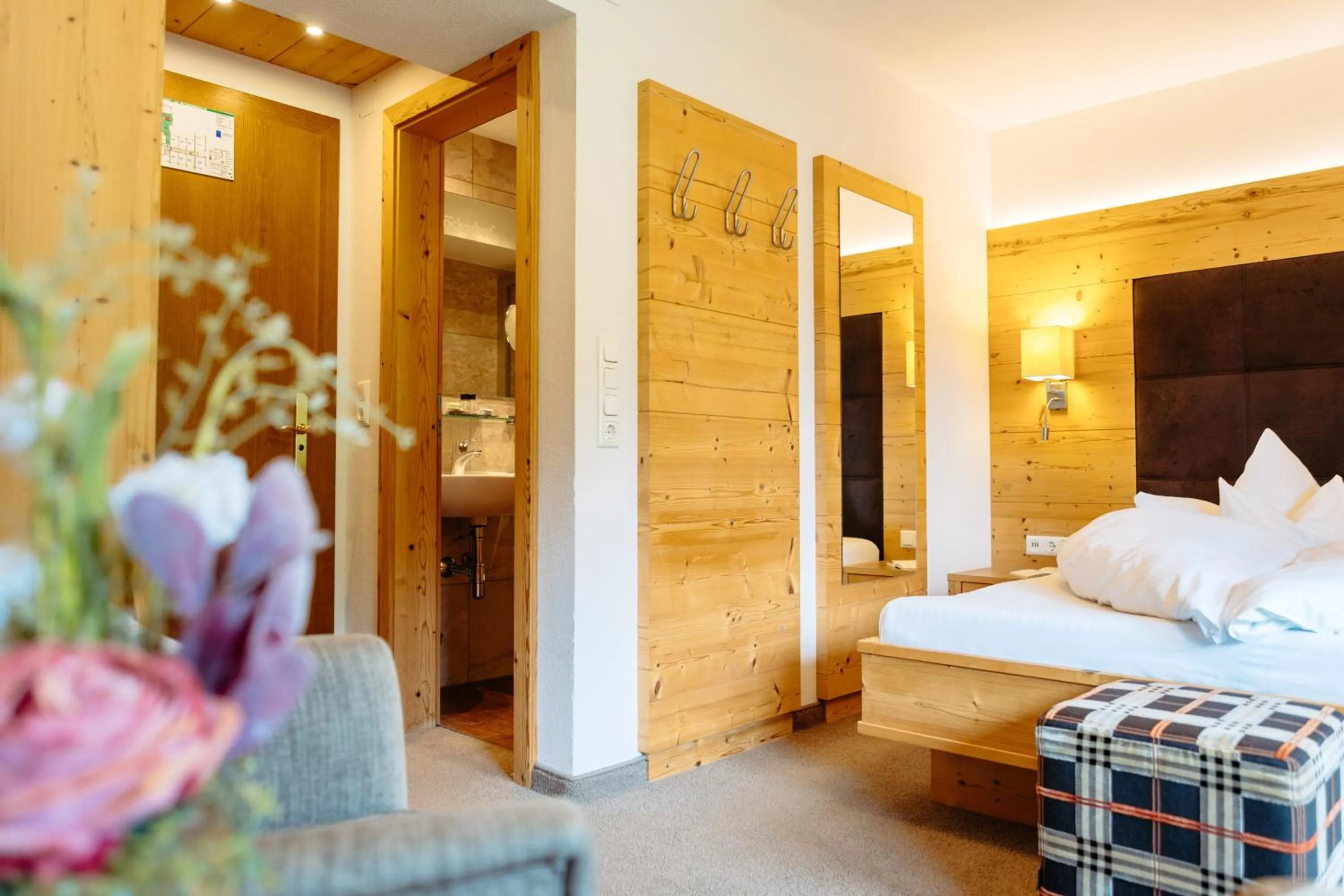 Photo of the whole room, Bed in Hotel Klockerhof