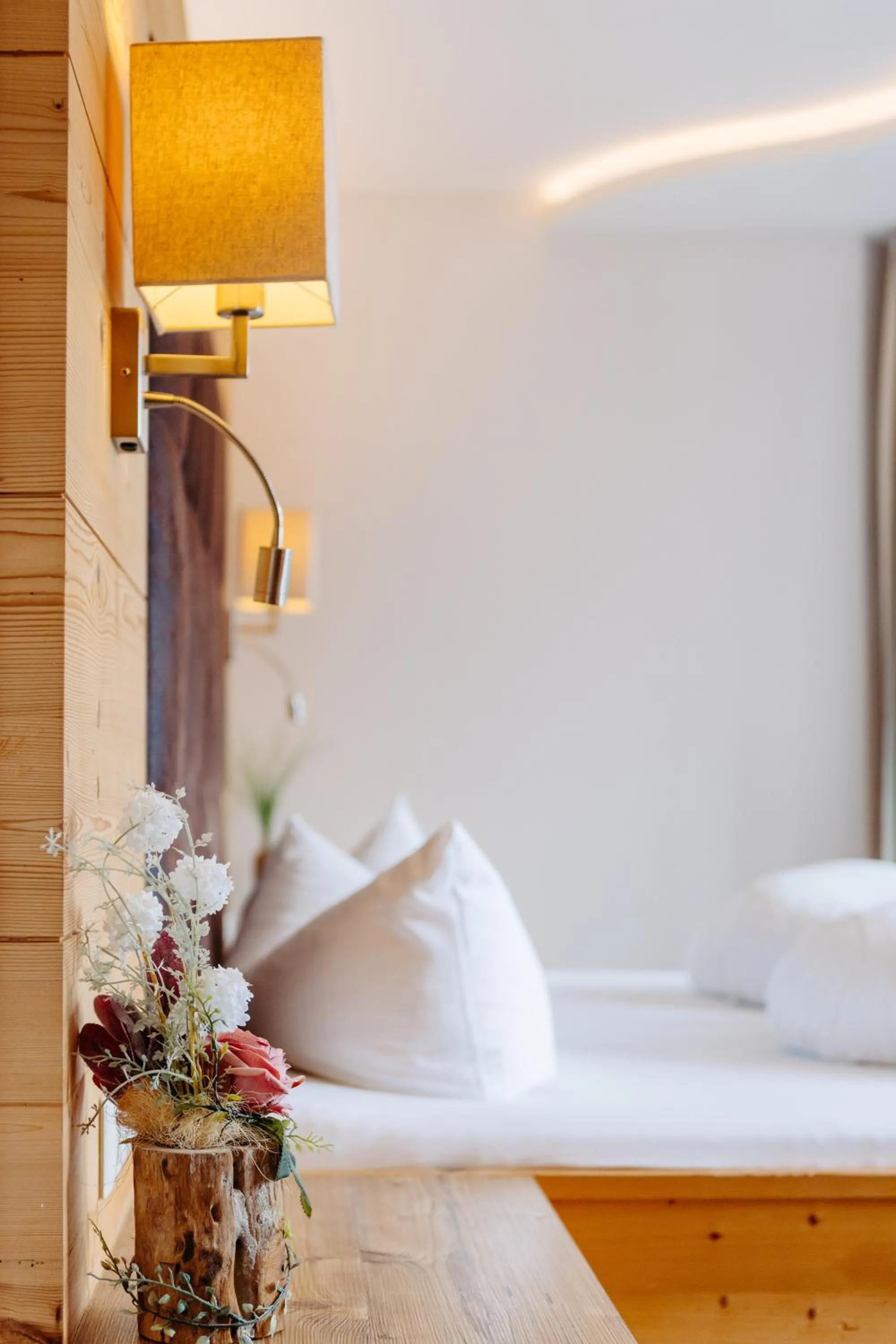 Bed in Hotel Klockerhof