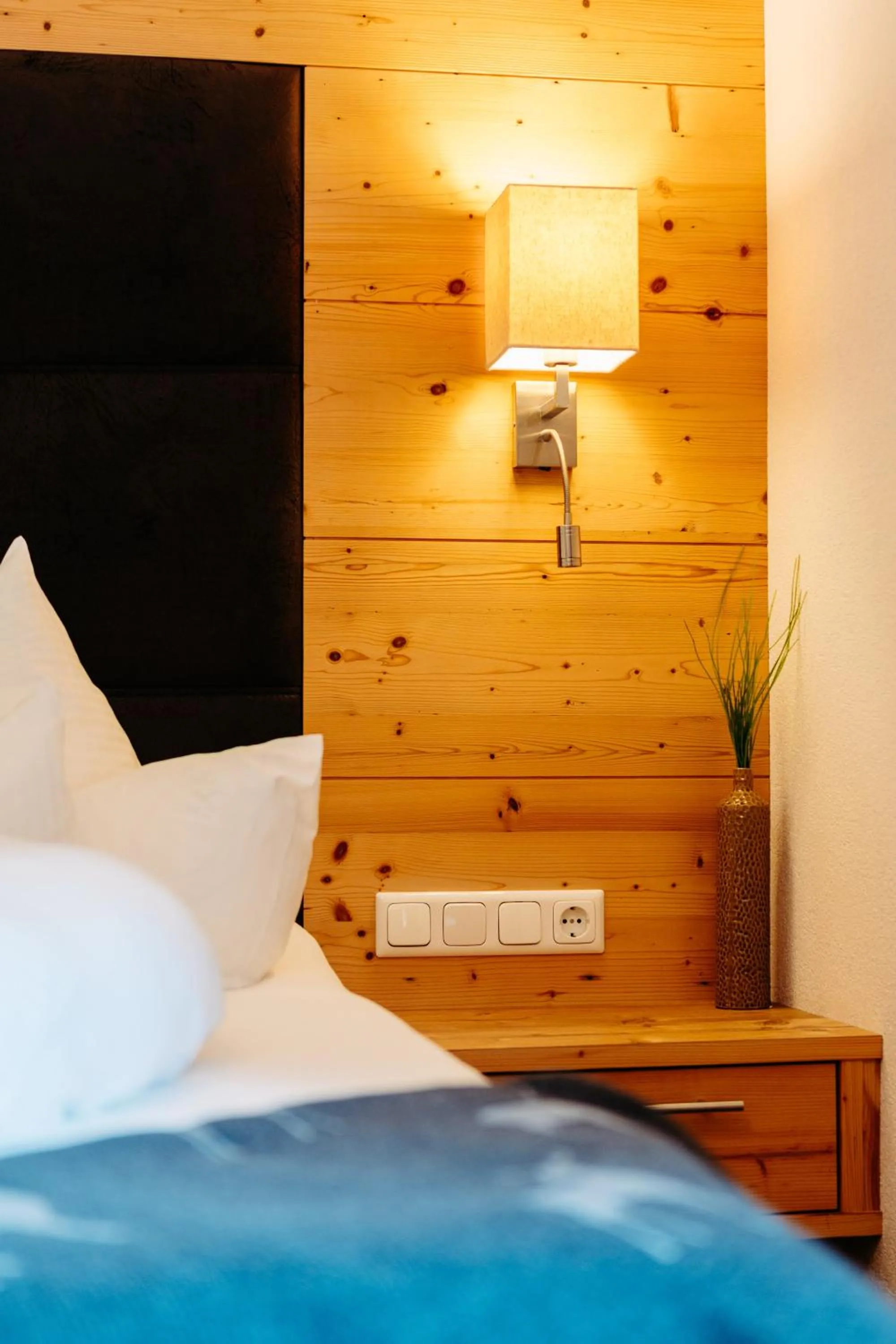 Bed in Hotel Klockerhof