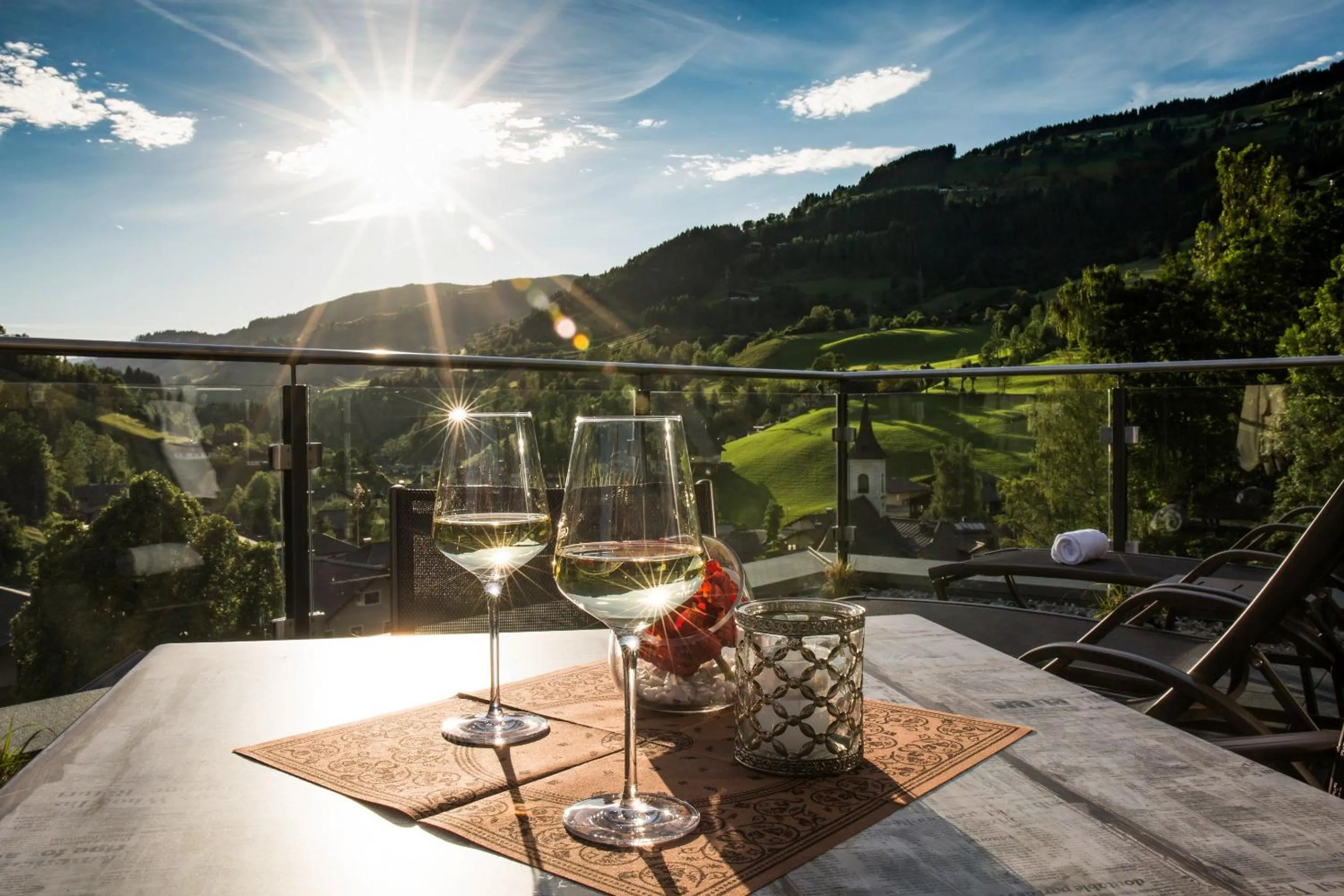 Decorative detail in Hotel Wagrainerhof