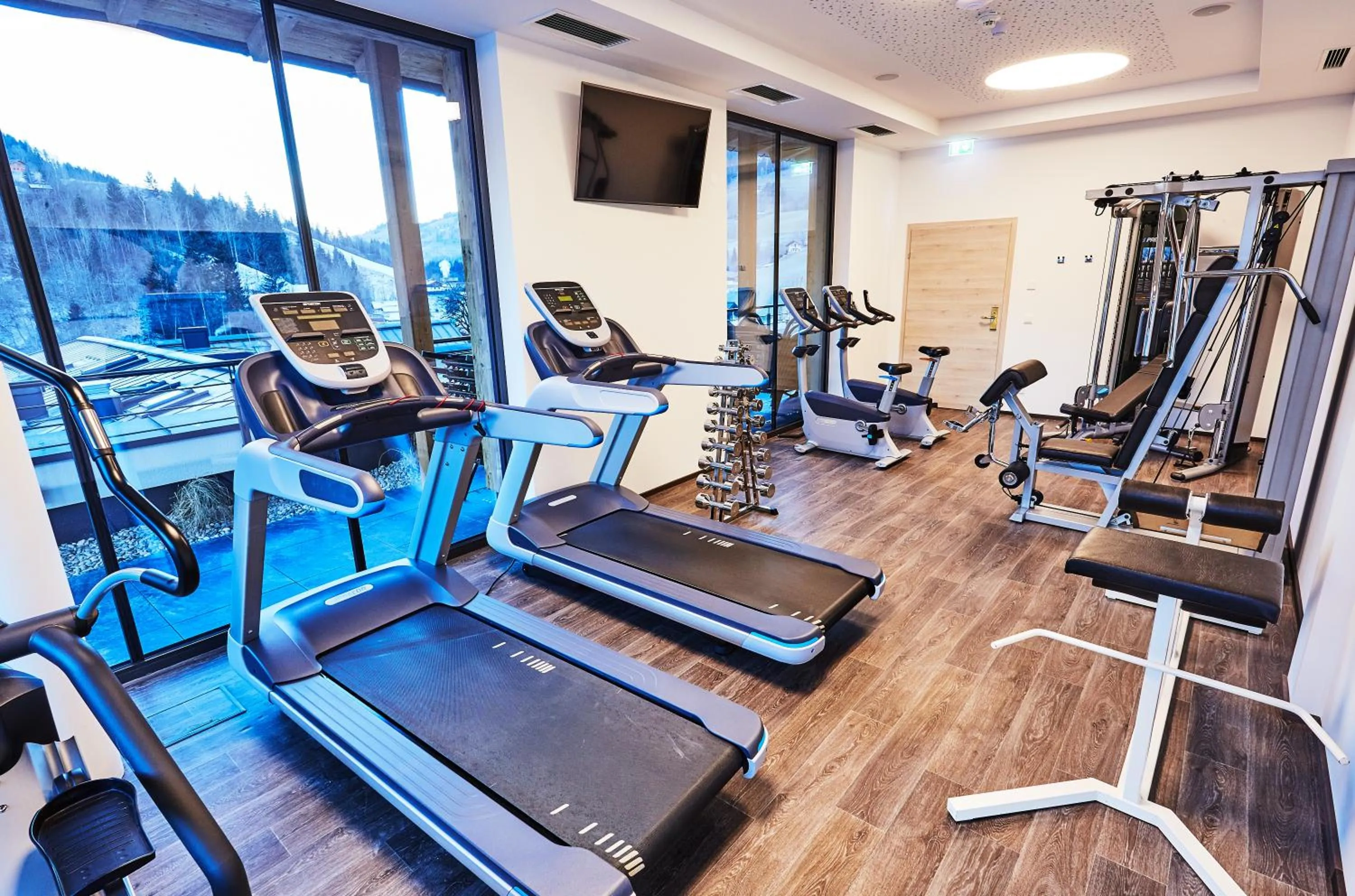 Fitness centre/facilities in Hotel Wagrainerhof