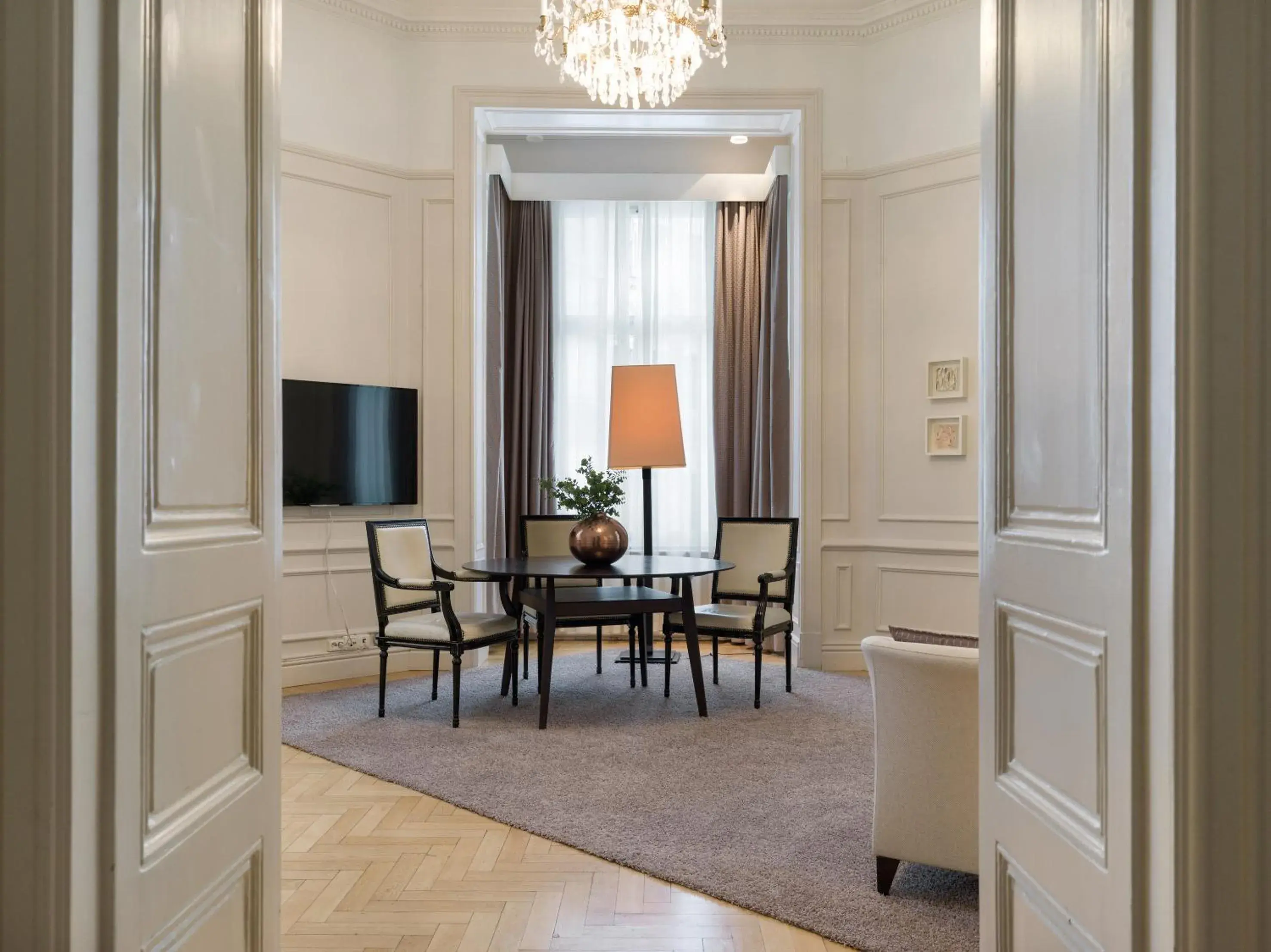 Living room in Elite Hotel Knaust Living room in Elite Hotel Knaust