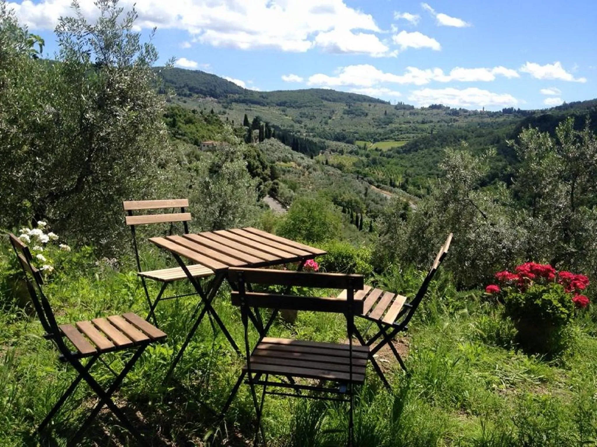 Garden in Agriturismo Villa Dauphiné